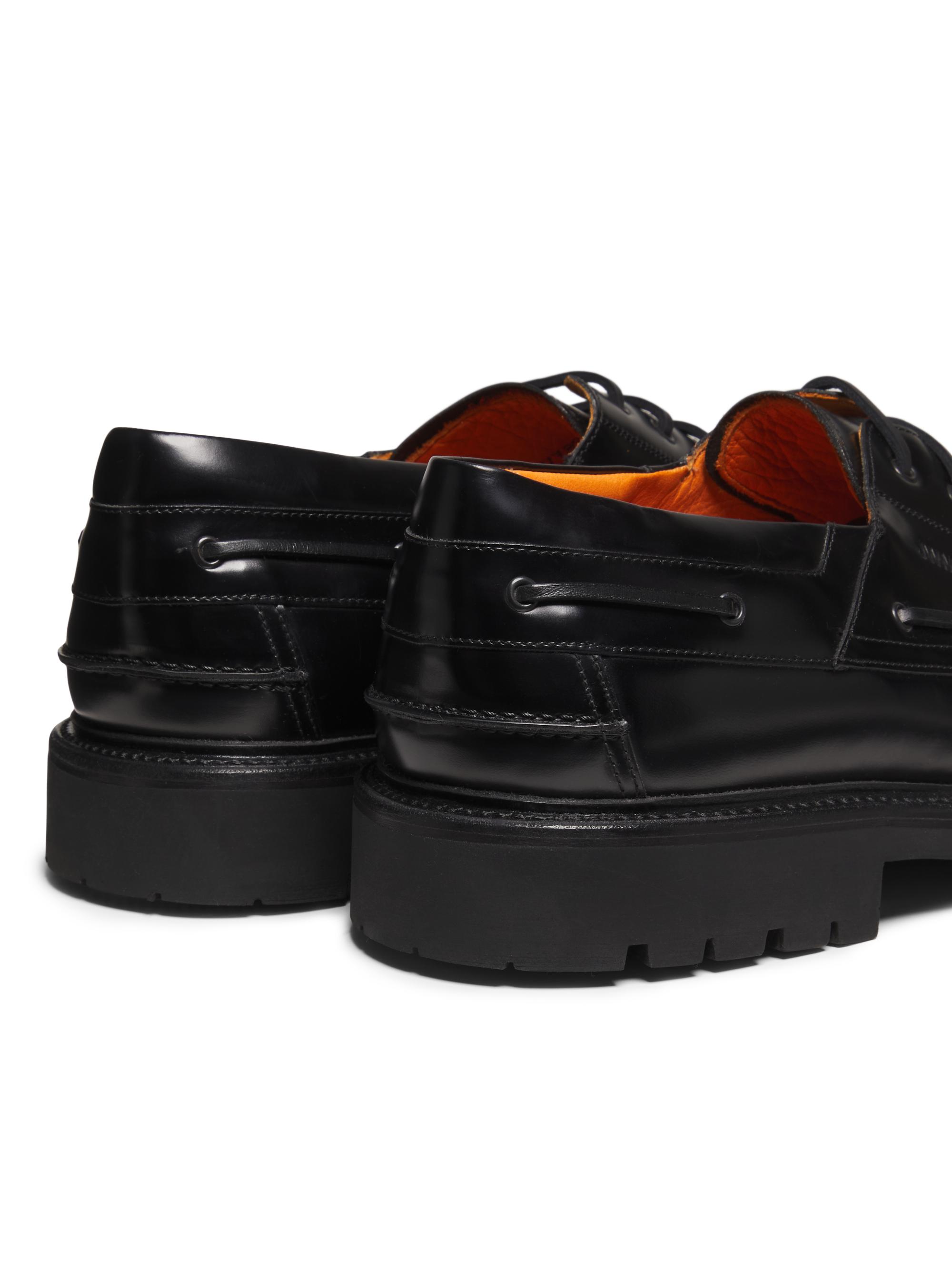 Junya Watanabe MAN Junya Watanabe x Heinrich Dinkel Leather Boat