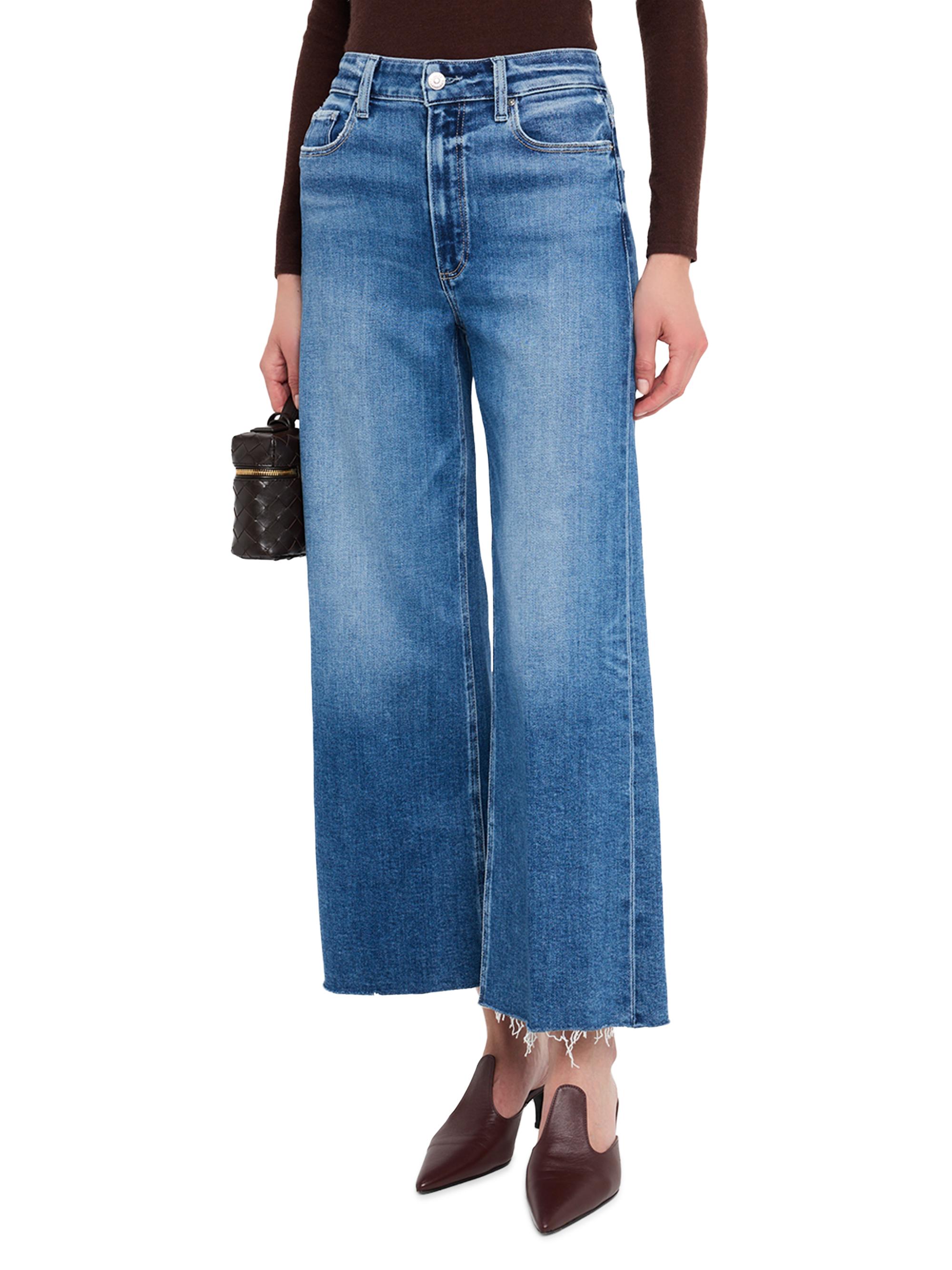 Anessa Raw-Edge Hem Jeans