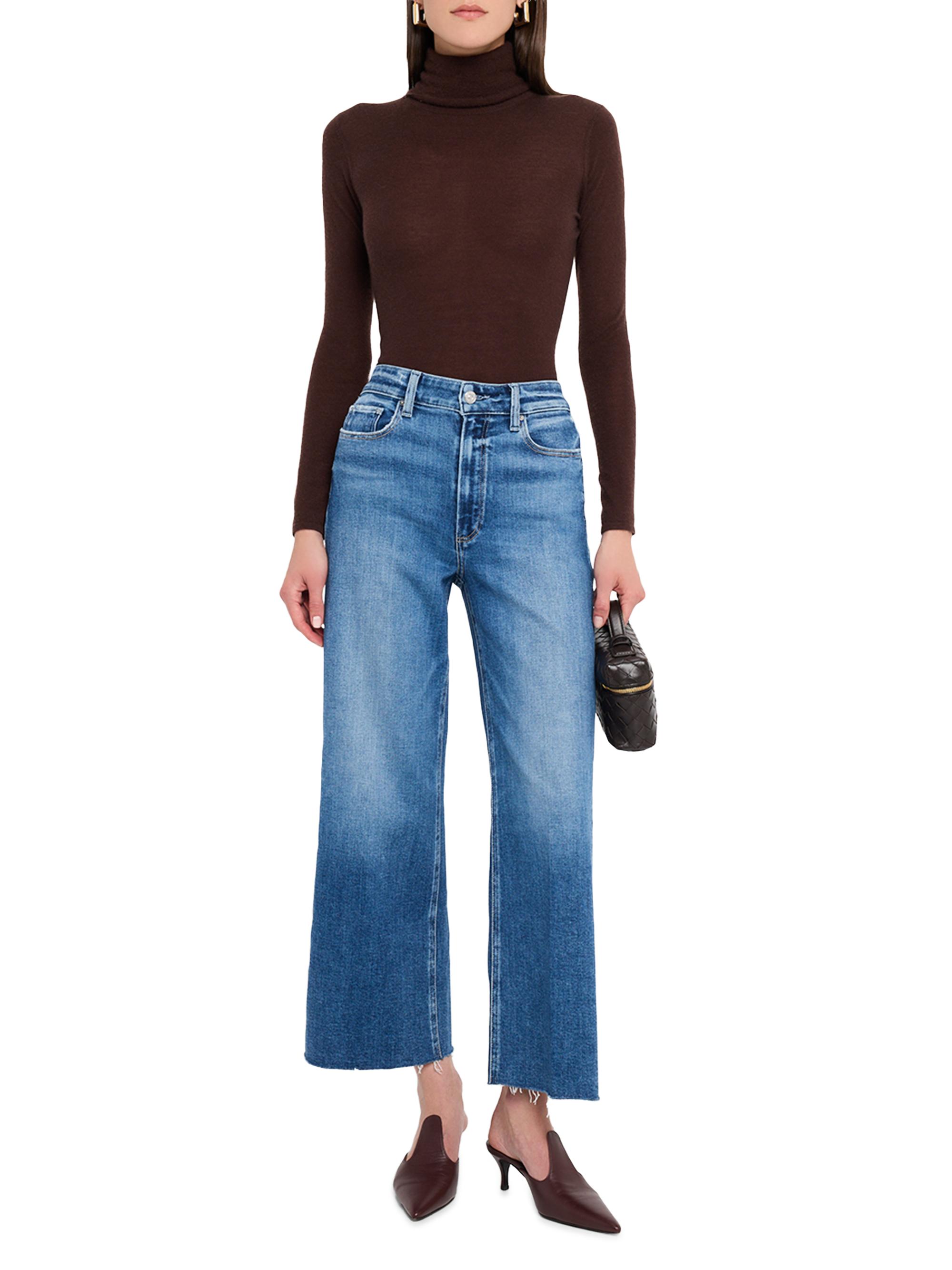 Anessa Raw-Edge Hem Jeans