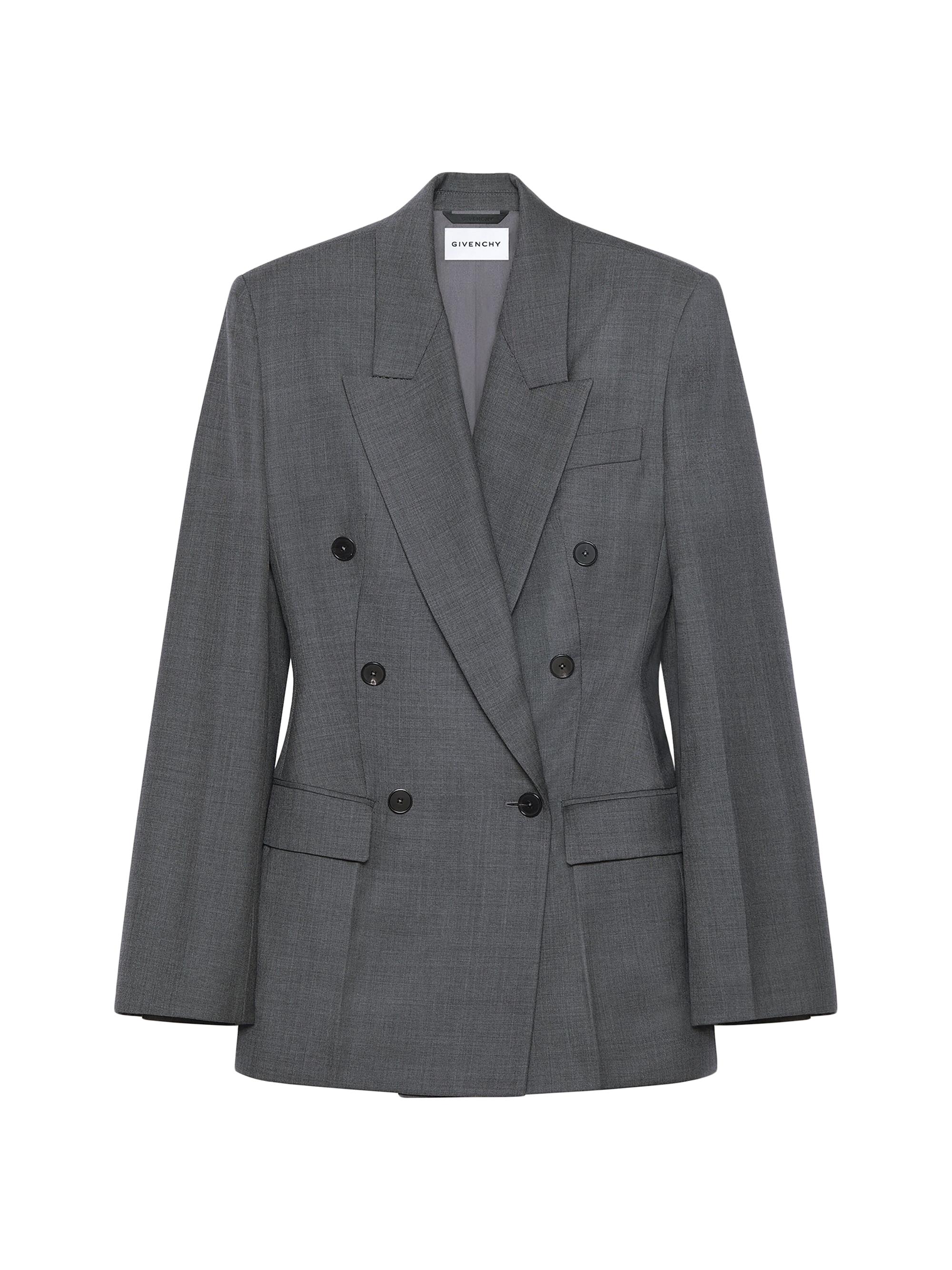 Givenchy Women's Jacket in wool - Grey Mix