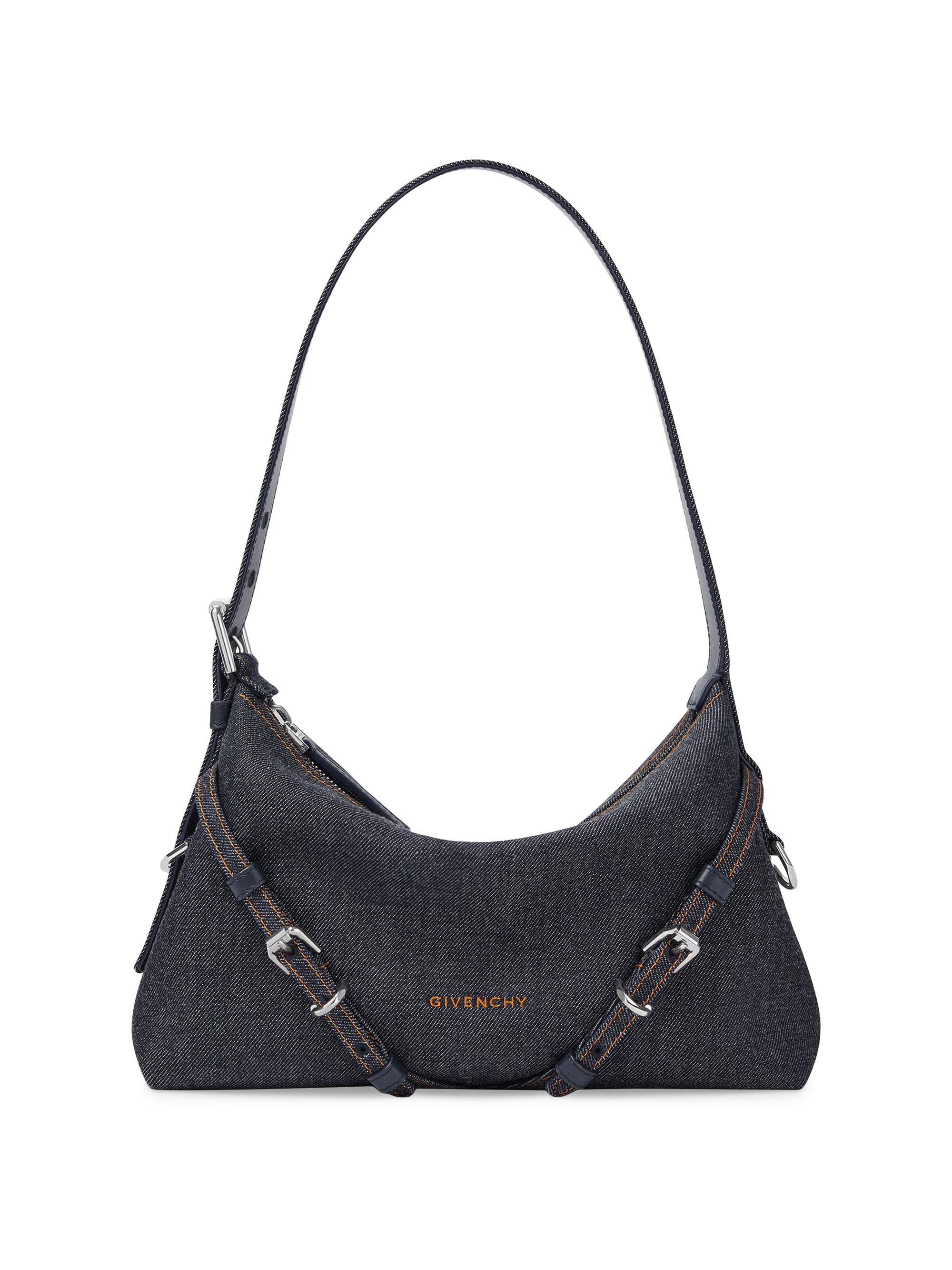 Givenchy Women's Mini Voyou Bag in Denim - Indigo Blue