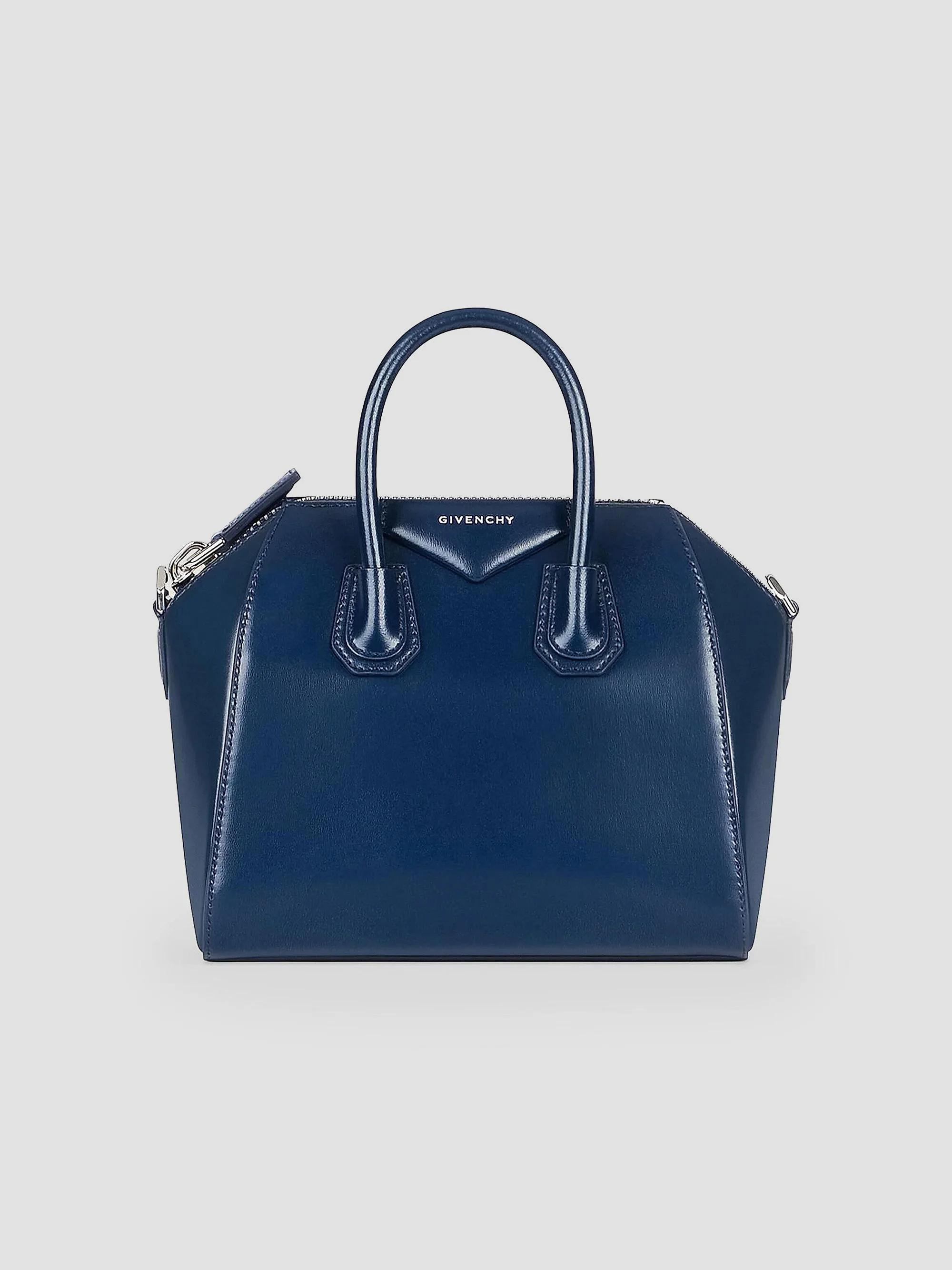 Givenchy Micro Antigona Top Handle Bag in Box Leather | Saks Fifth