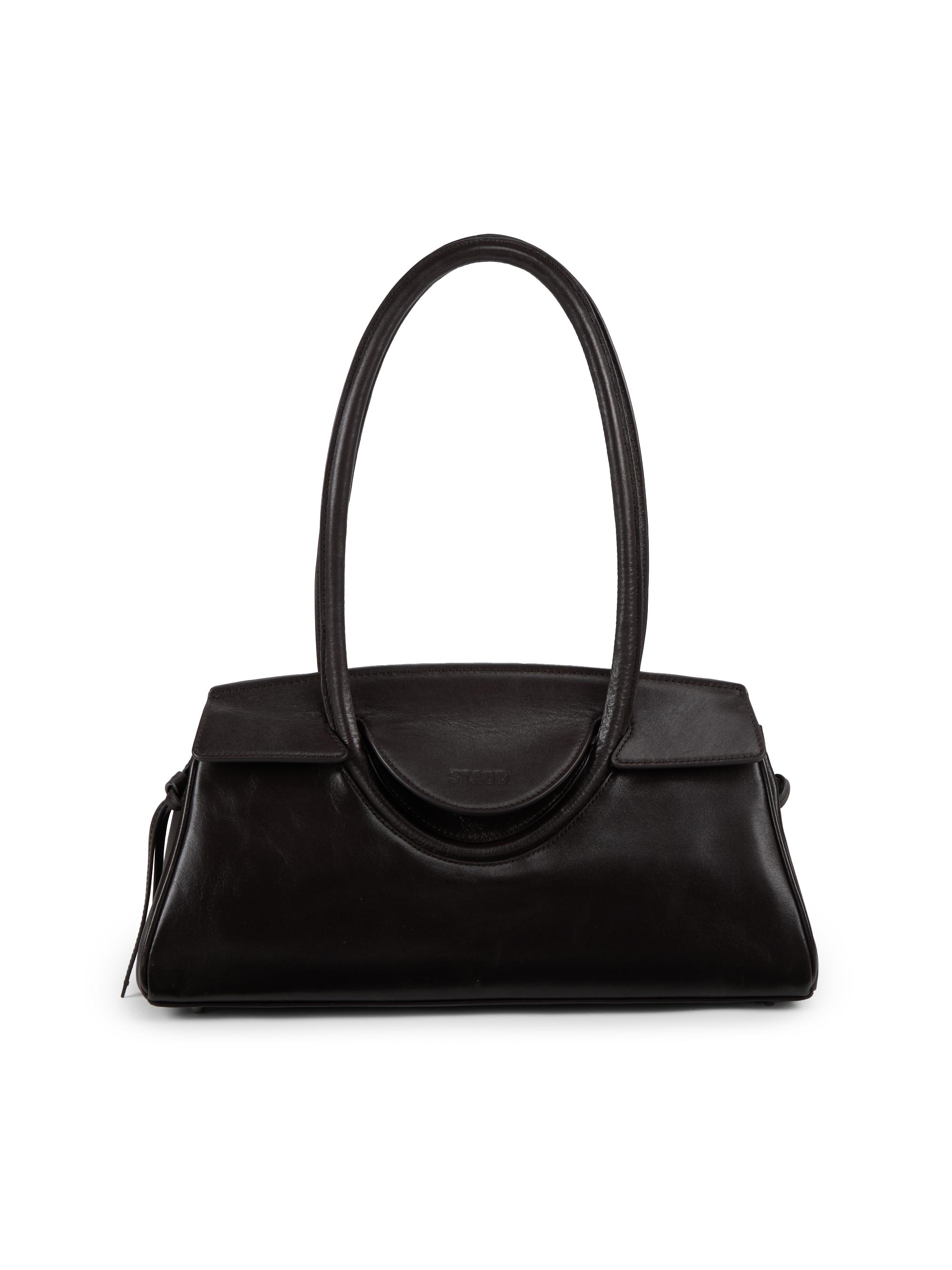 Staud Women's Maude Leather Shoulder Bag - Espresso