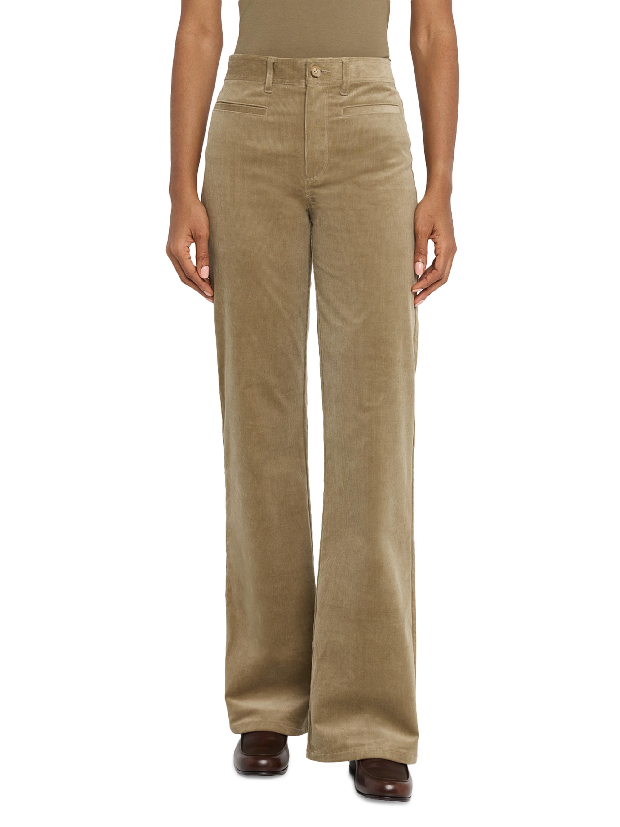Paige Leenah Wide-Leg Corduroy Pants | Saks Fifth Avenue