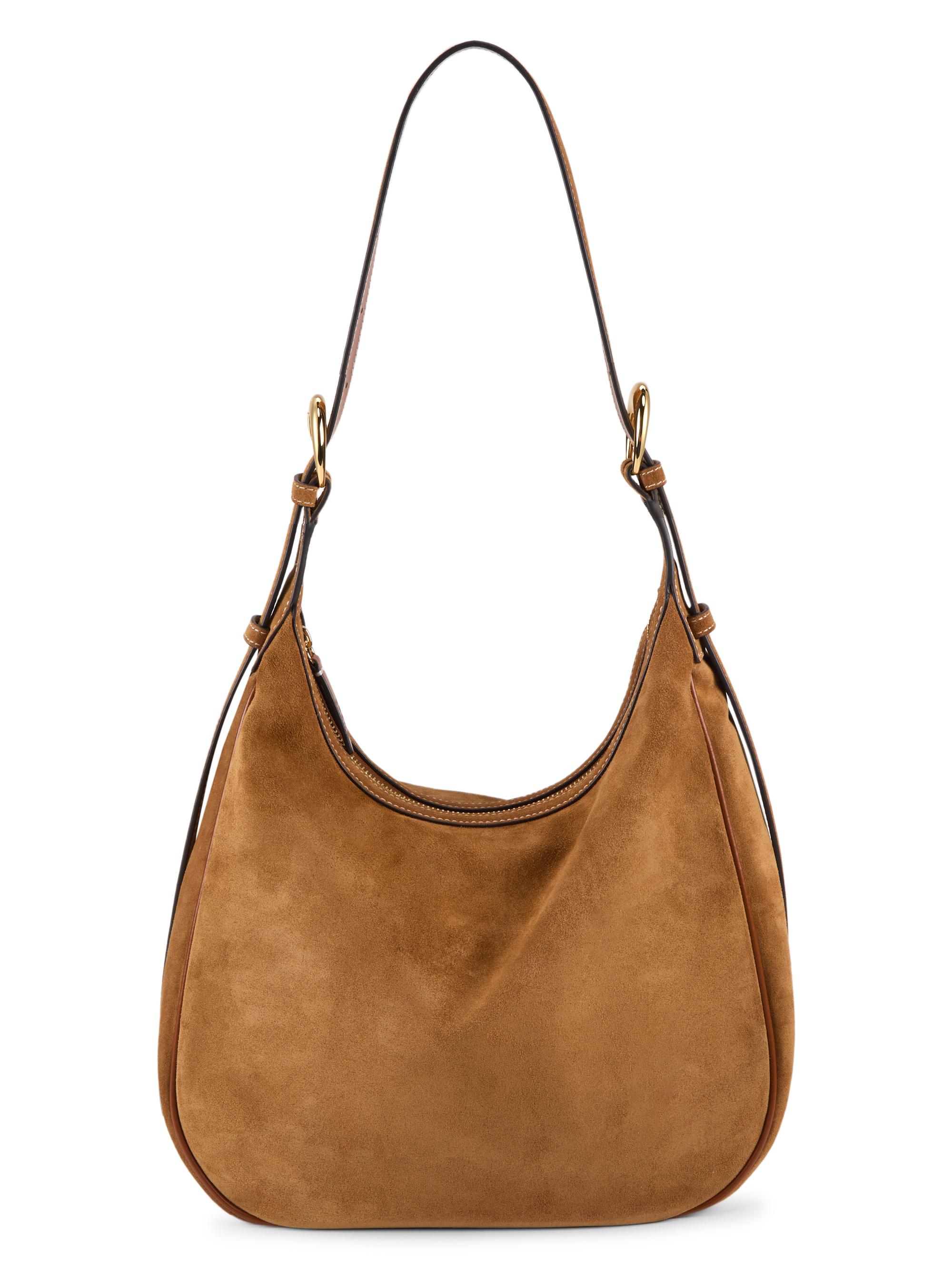 Staud Women's Pine Suede Hobo Bag - Tan
