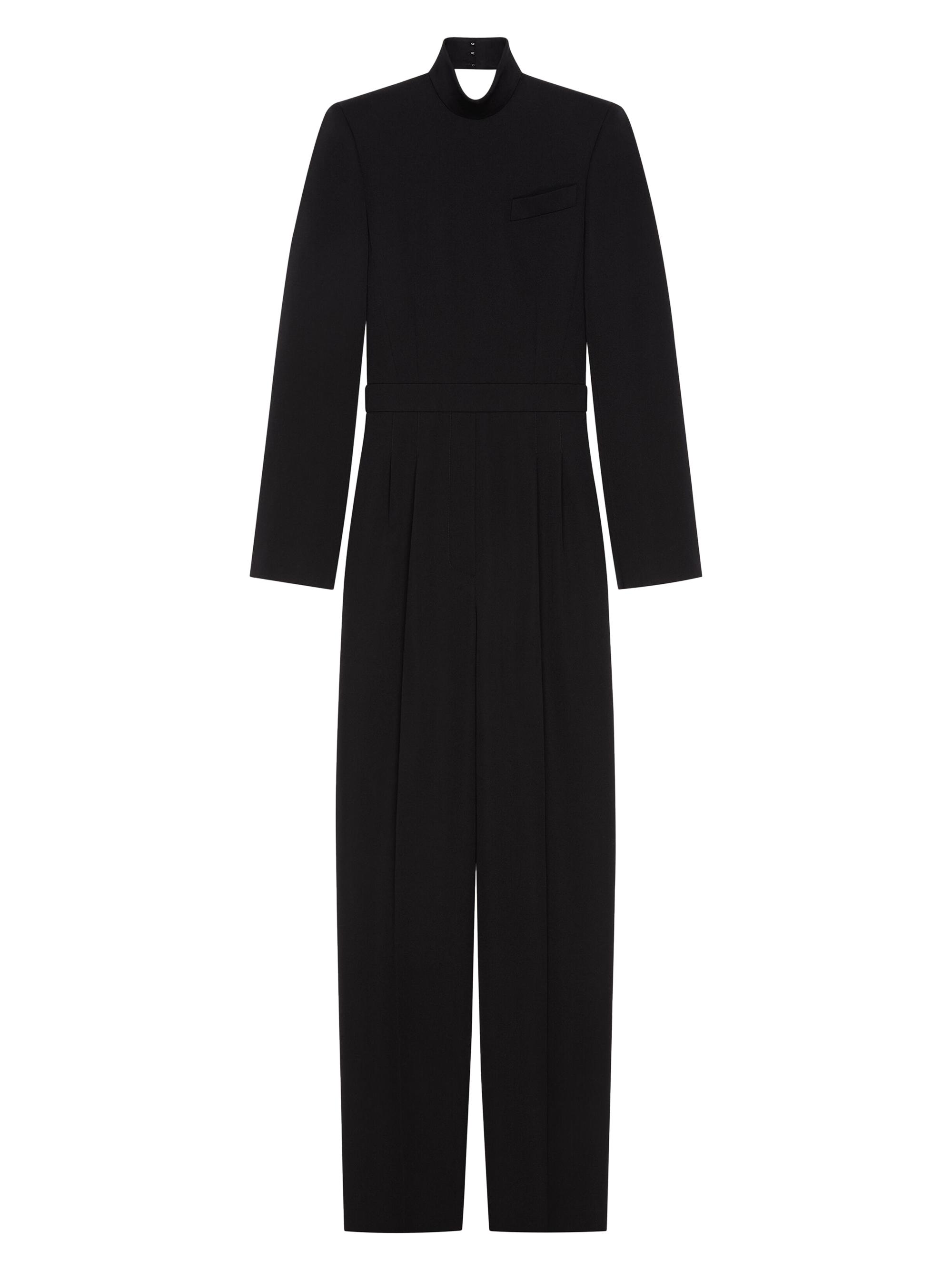 L'AGENCE Zahara Velvet Catsuit | Saks Fifth Avenue
