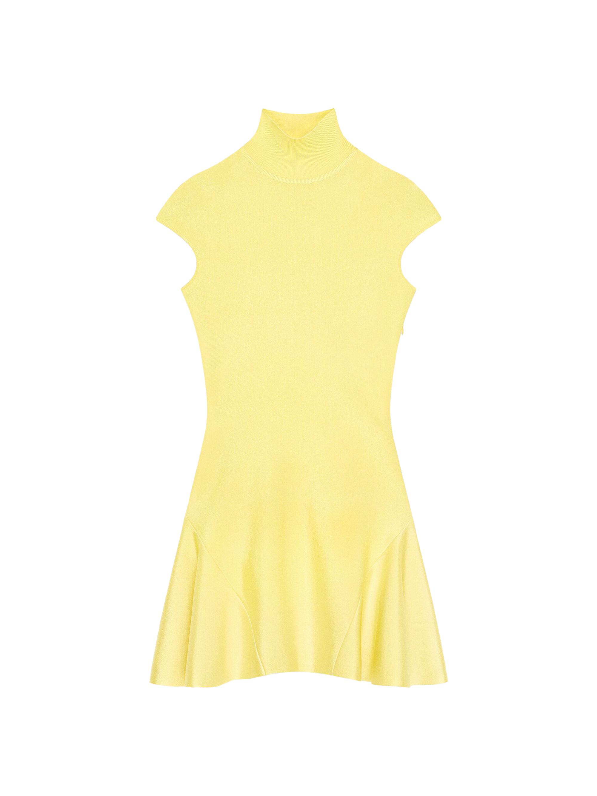 Givenchy Women's Knitted Dress - Acid Yellow