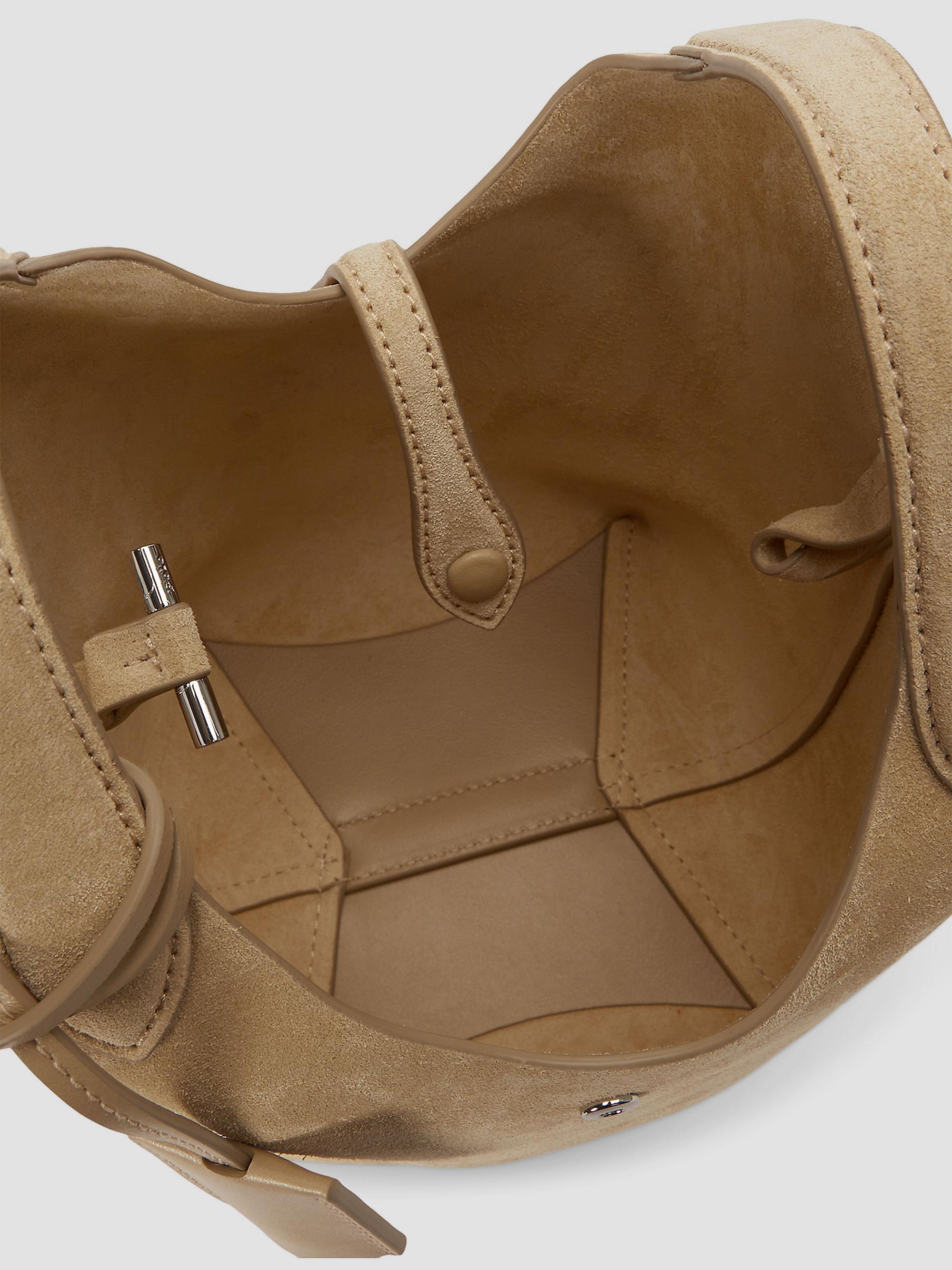 Polo Ralph Lauren Women's Suede Convertible Tote Bag - Cashew | Thumbnail 4