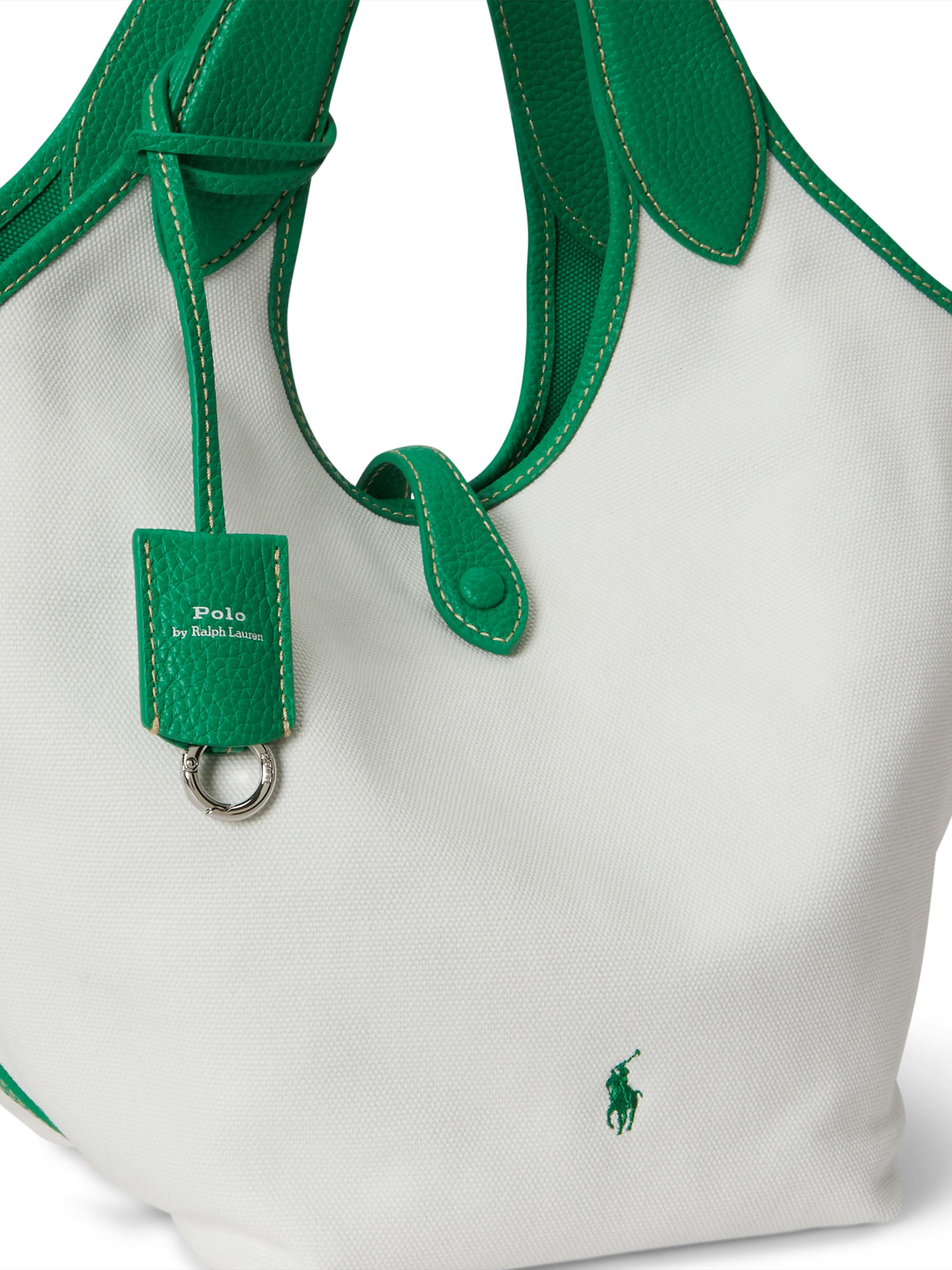Polo Ralph Lauren Canvas & Leather Tote Bag | Saks Fifth Avenue
