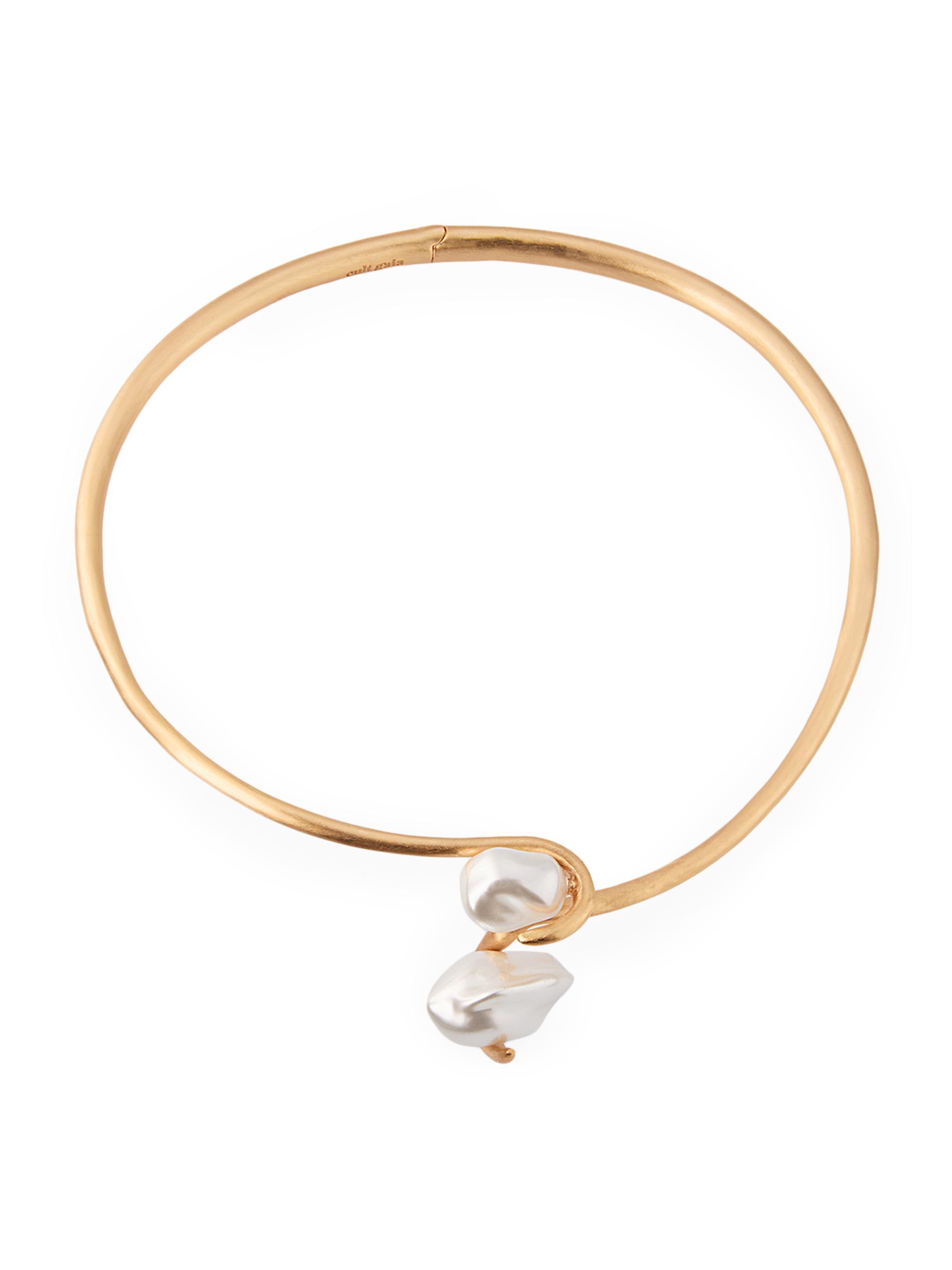 Cult Gaia Marais Goldtone & Imitation Pearl Choker | Saks Fifth Avenue