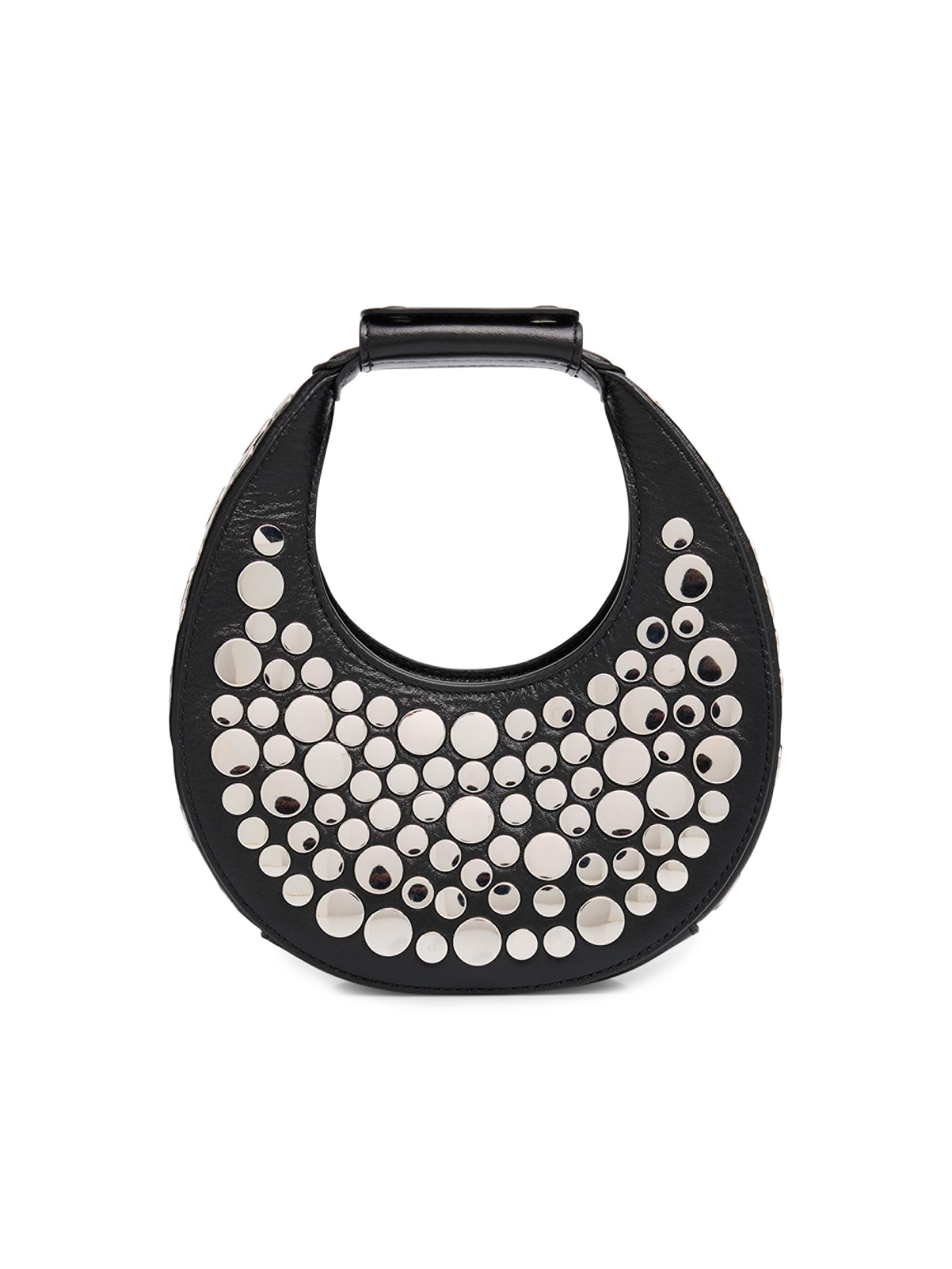 Staud Women's Goodnight Studded Oval Top Handle Bag - Rivets