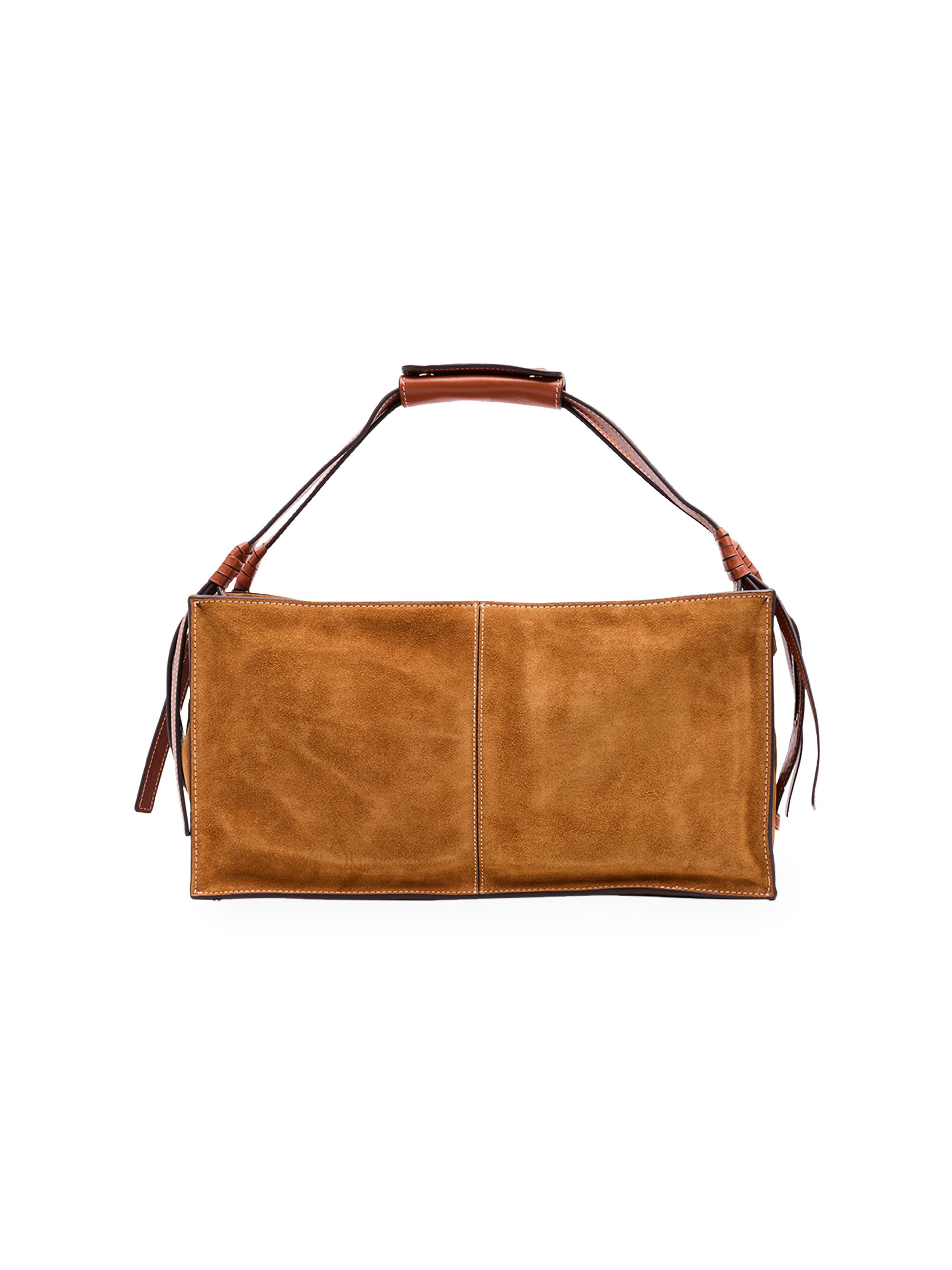 Toteme T-Lock Pony-Hair Handle Bag | Saks Fifth Avenue