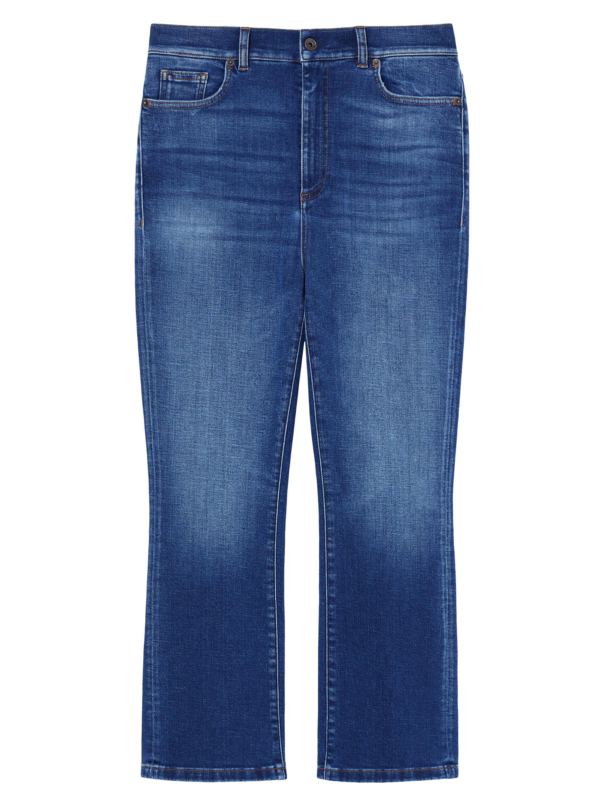 Marina Rinaldi Women's Flared Jeans - Navy Light Vintage