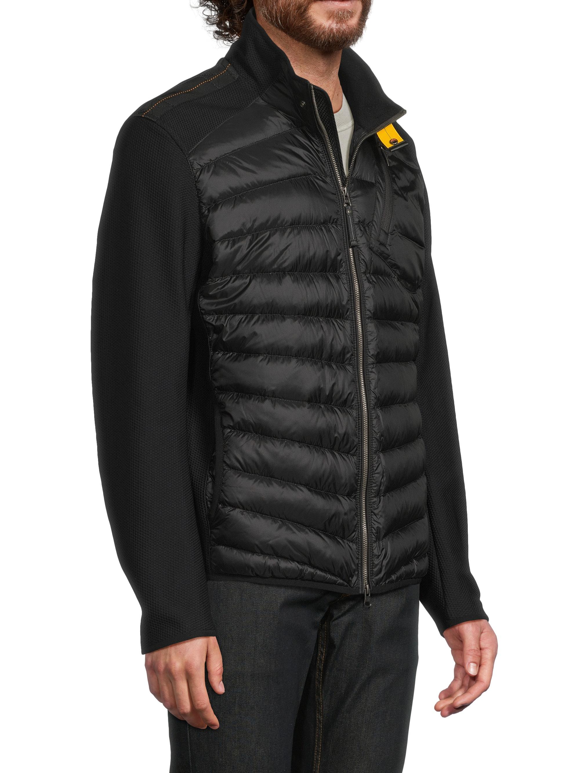 Parajumpers Jayden Mixed-Media Slim-Fit Puffer Jacket | Saks Fifth