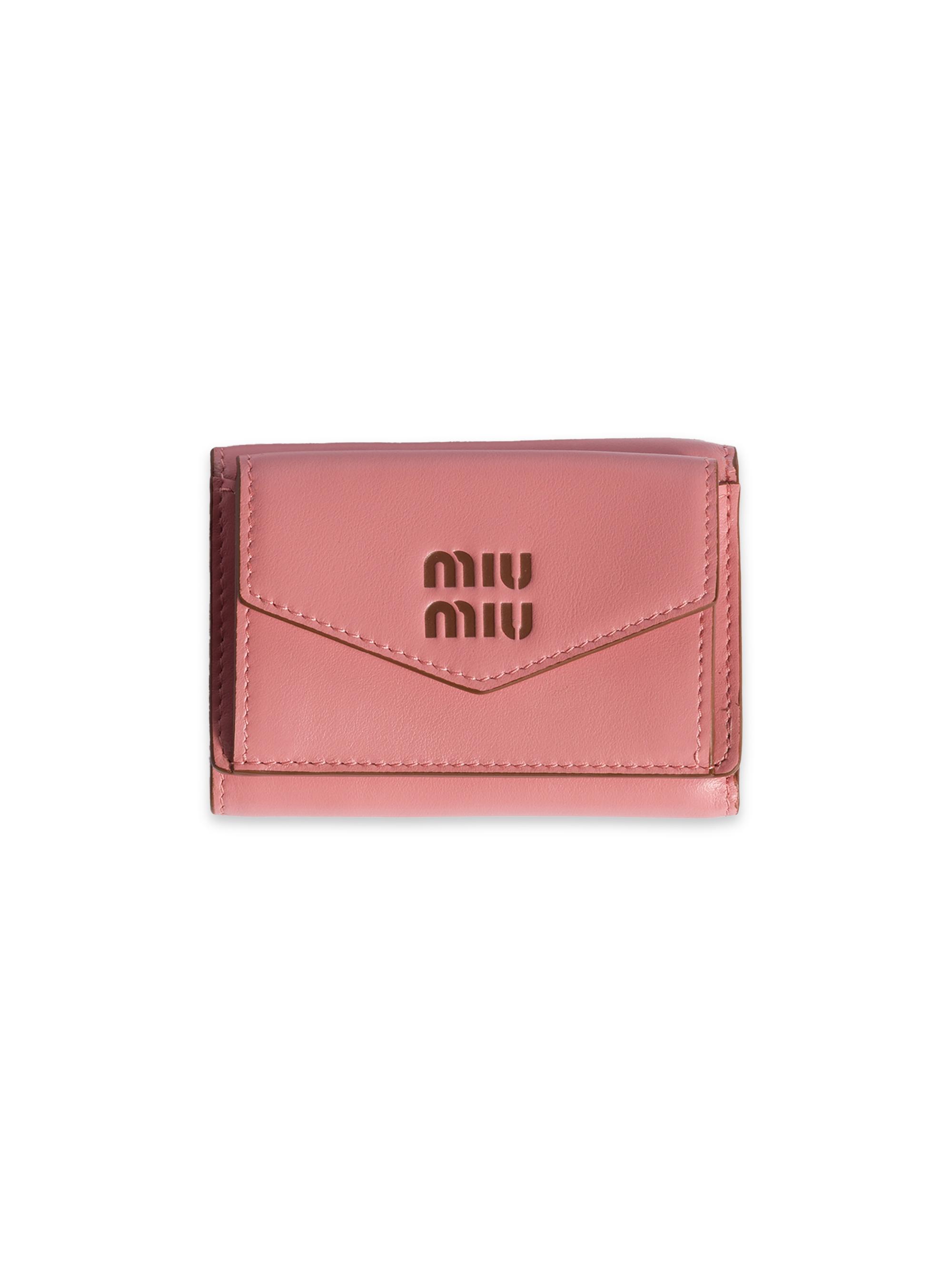 Miu Miu Women's  Leather Wallet - Brown