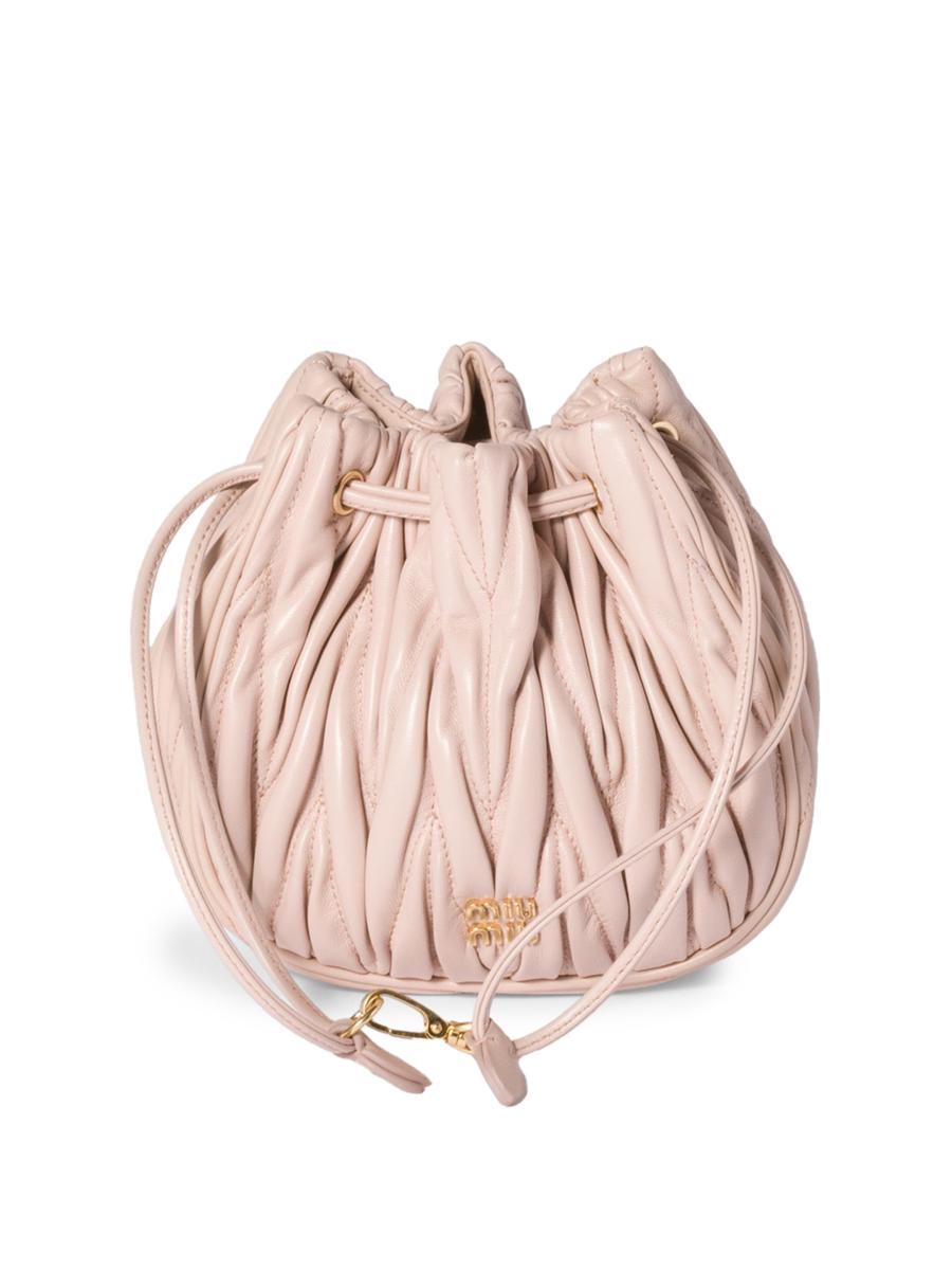 Miu Miu Matelassé Nappa Leather Pouch | Saks Fifth Avenue