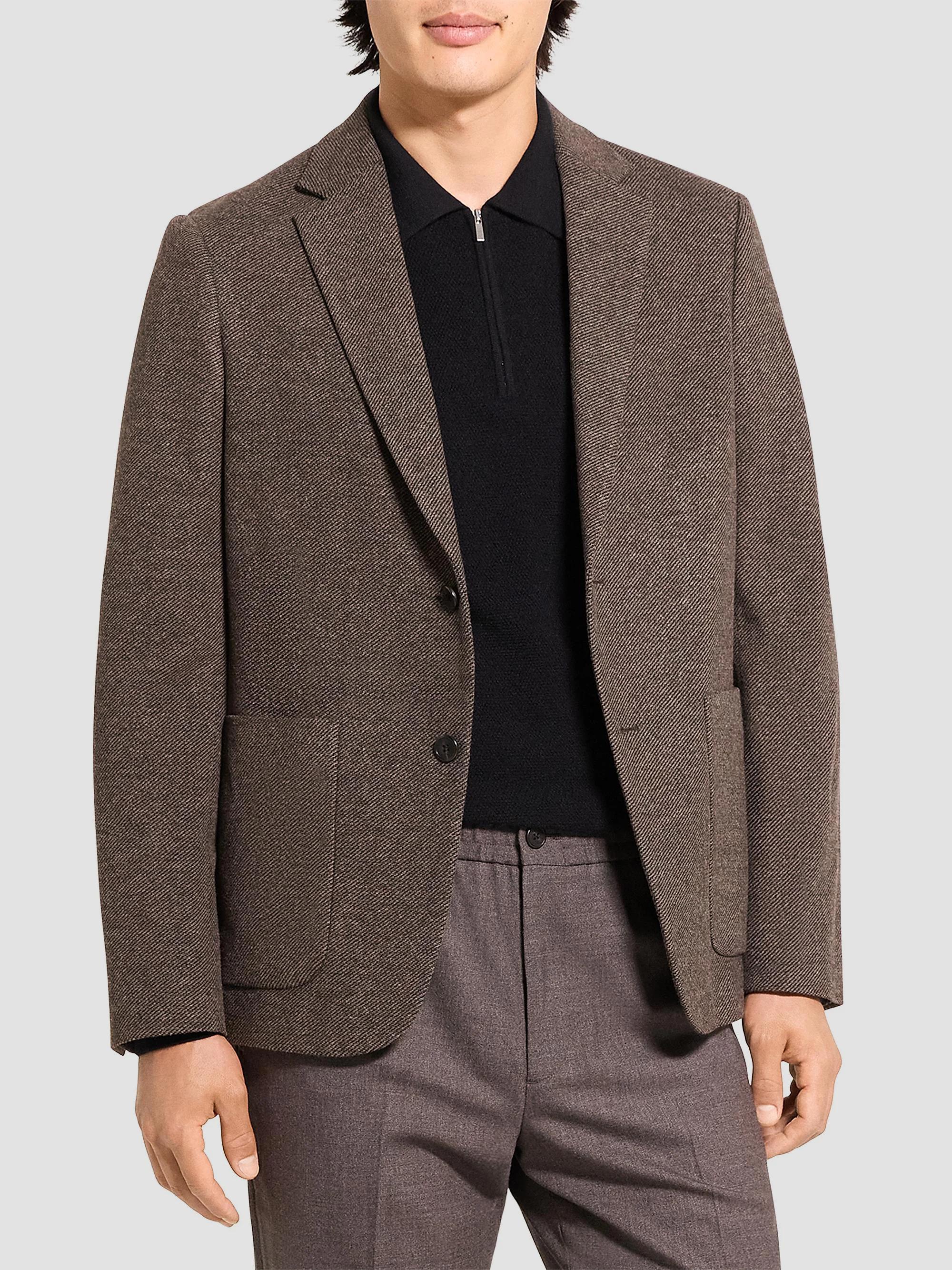 Theory Clinton Knit Twill Blazer | Saks Fifth Avenue