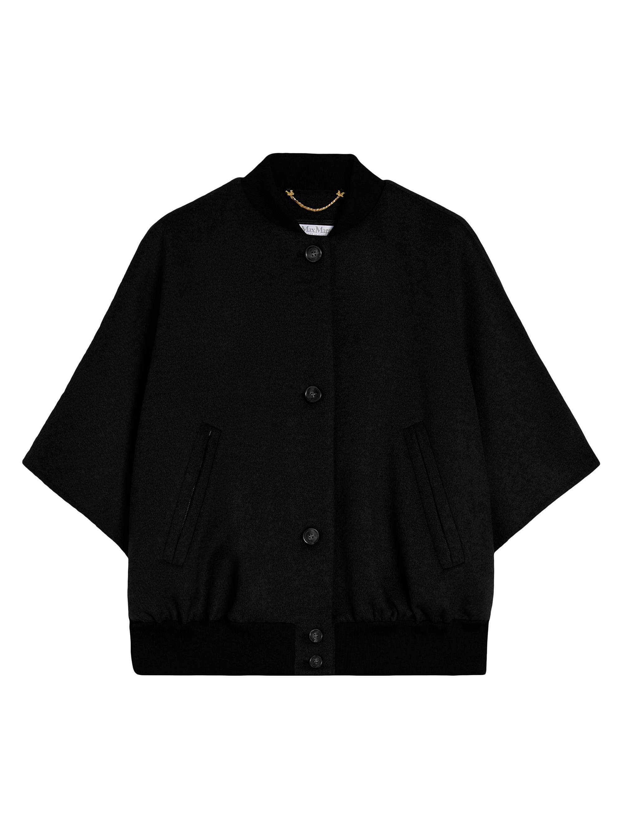 Max Mara Women's Lightweight Cashmere Cape - Black