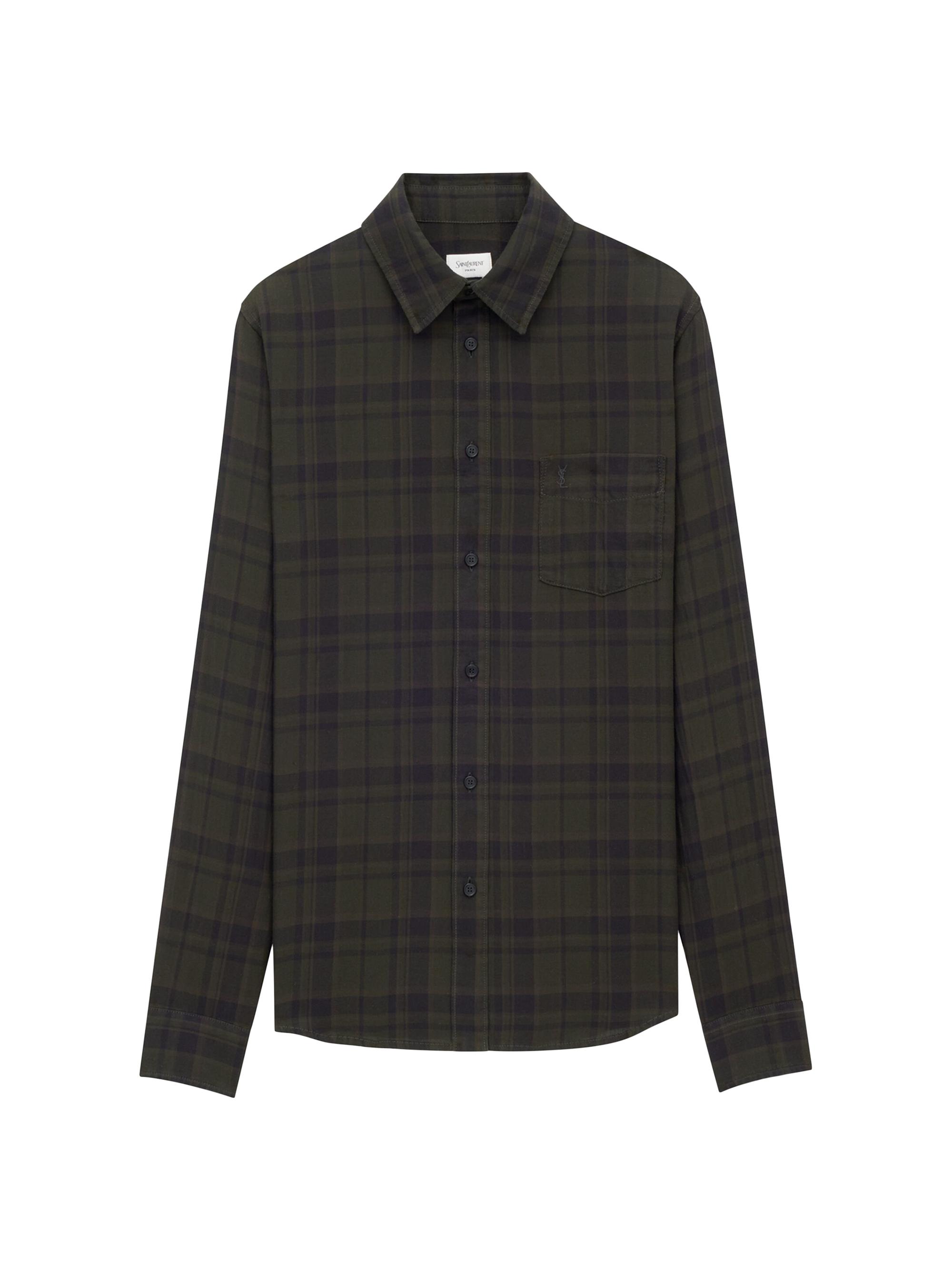 Saint Laurent Oversized Shirt In Silk Taffeta | Saks Fifth