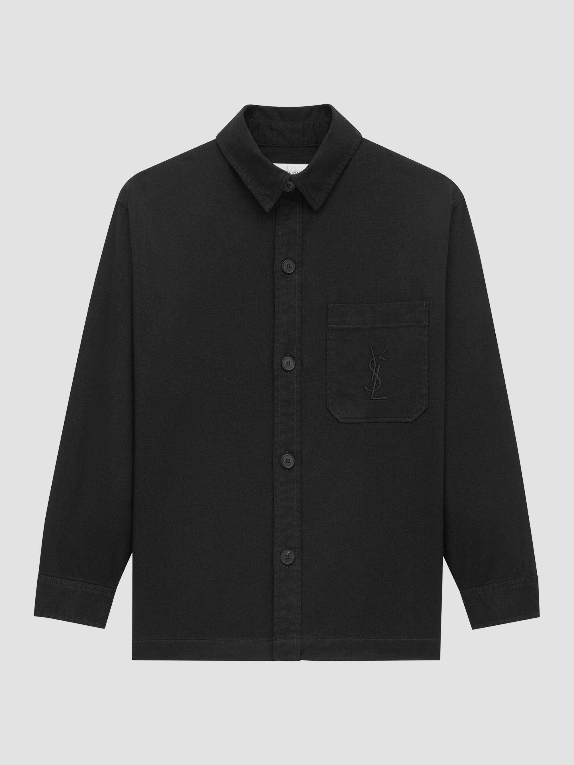 Fear of God Snap-Front Denim Overshirt | Saks Fifth Avenue