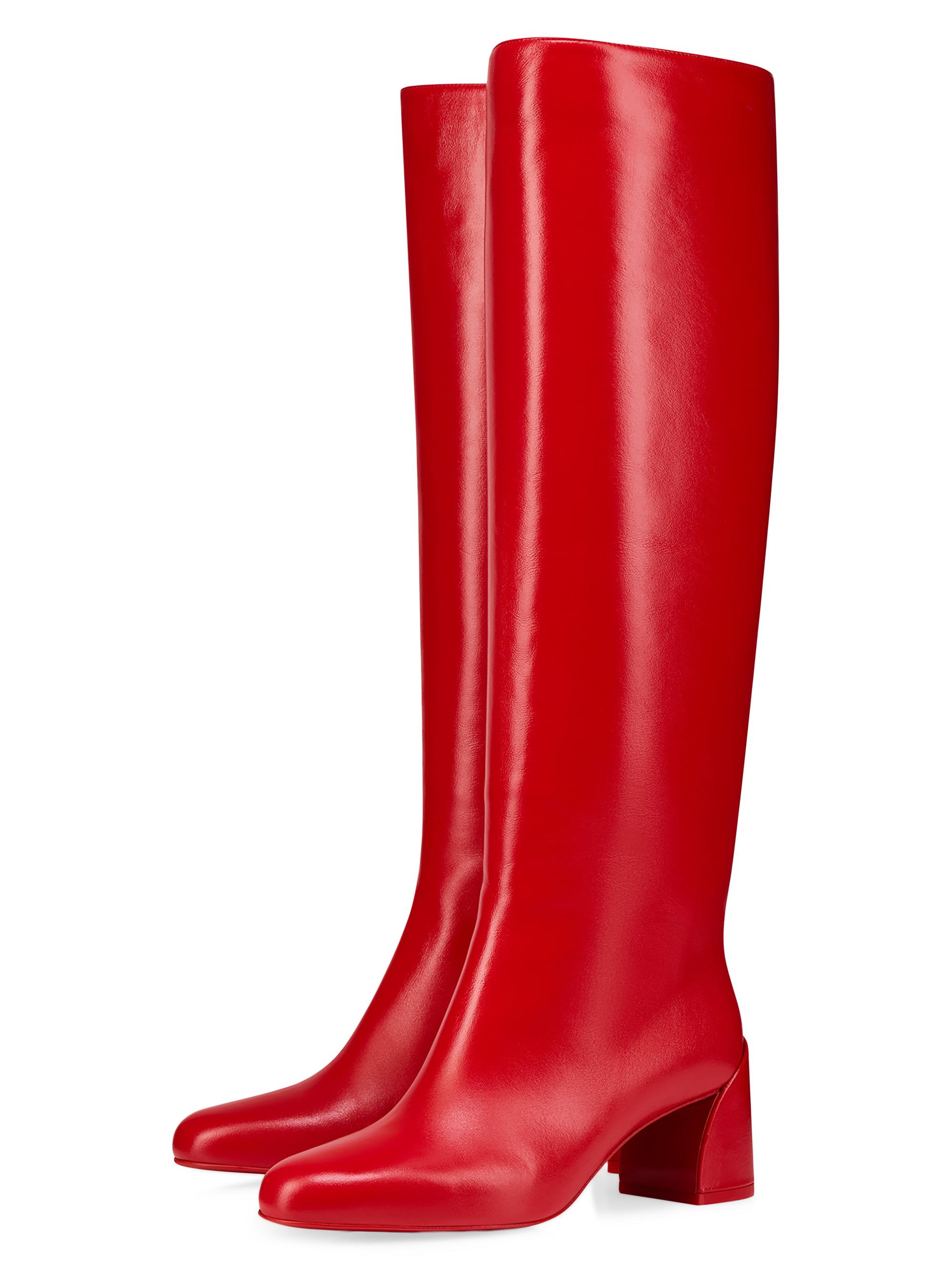 クリスチャンルブタン スウェードロングブーツ BIANCA BOTTA 37 クリスチャンルブタン スウェードロングブーツ BIANCA BOTTA 37 靴