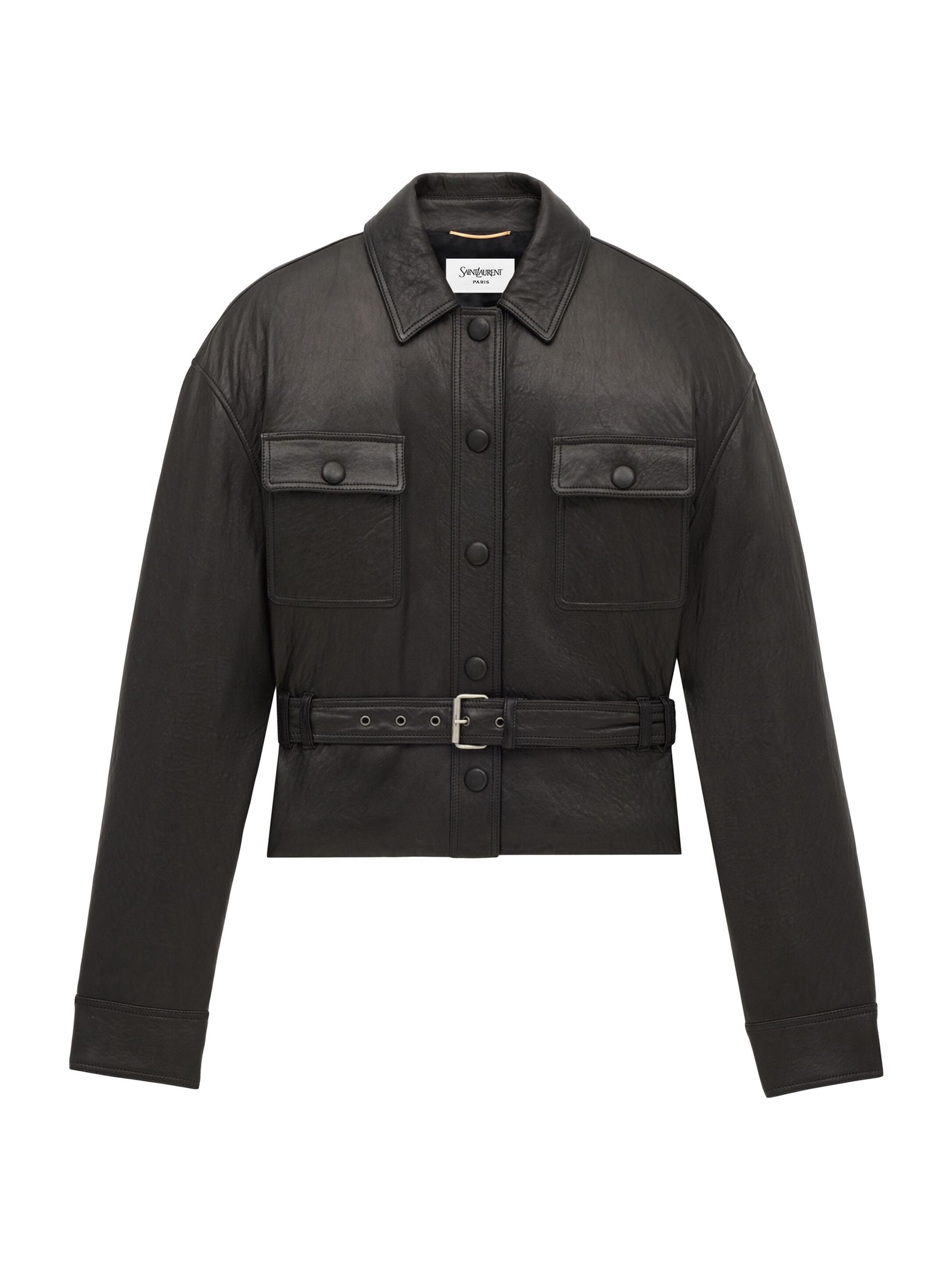 Saint Laurent Saharienne Short Jacket | Saks Fifth Avenue