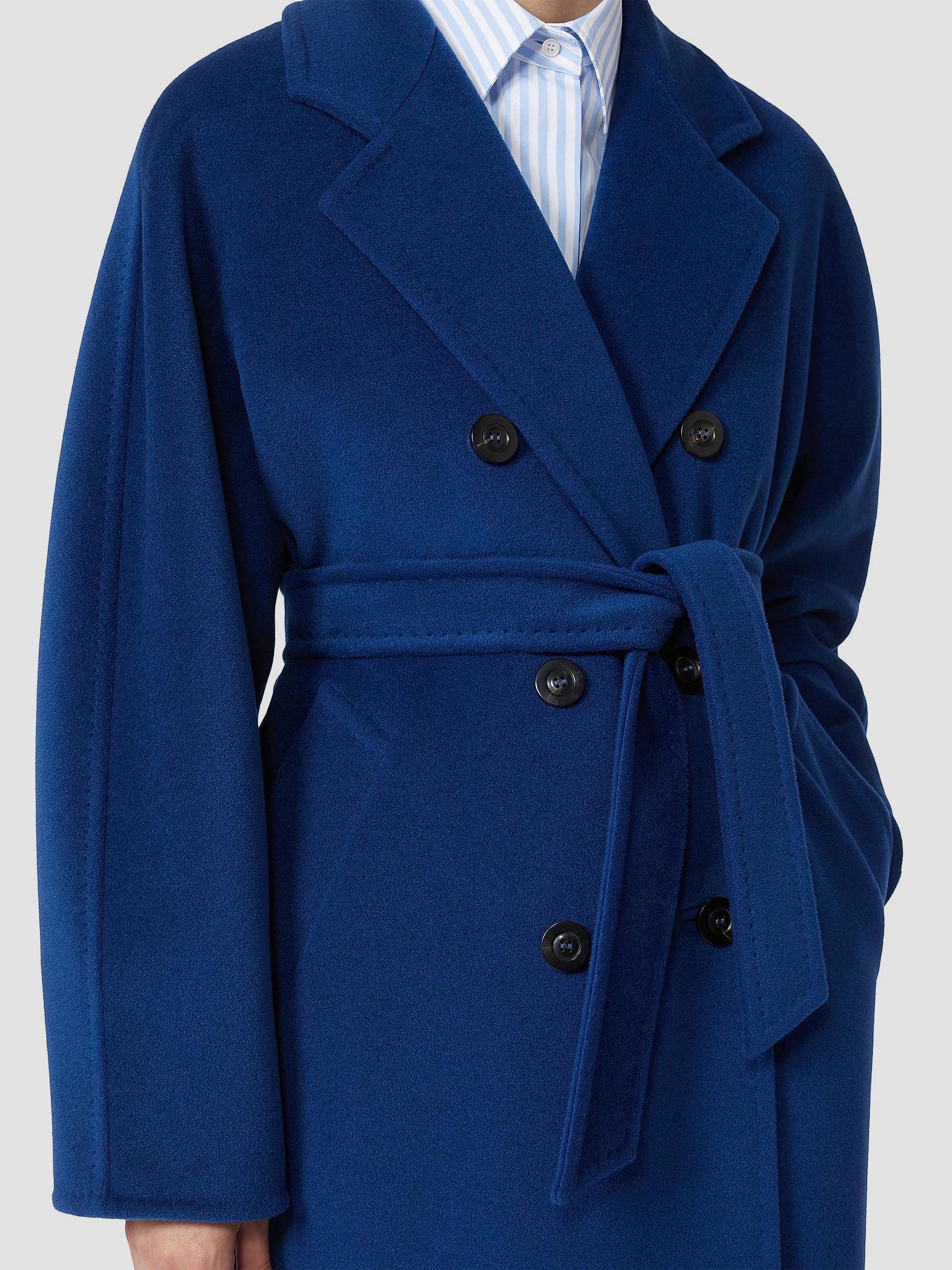 Max Mara 101801 Icon Madame Wool Cashmere Double-Breasted Coat