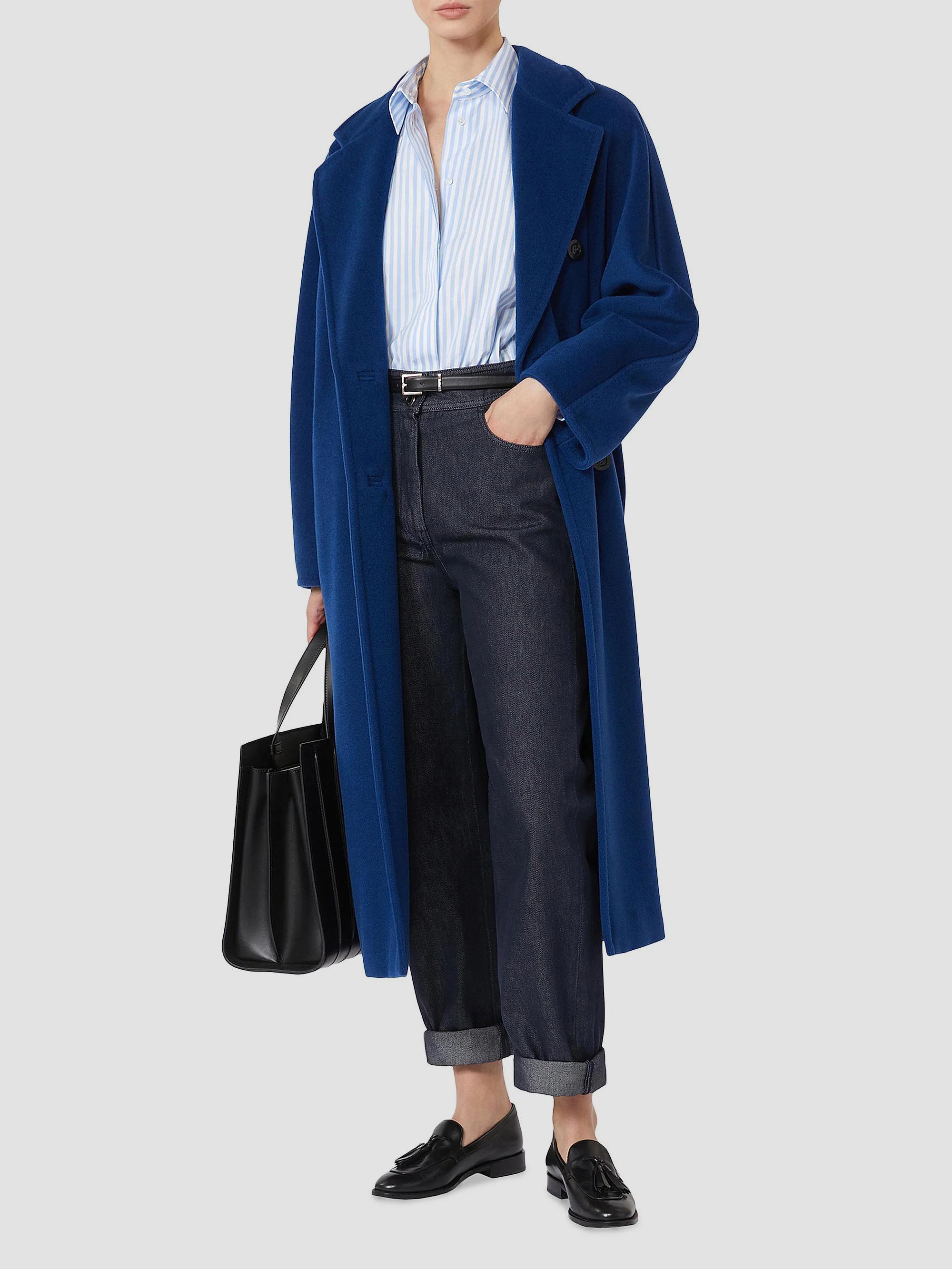 Max Mara 101801 Icon Madame Wool Cashmere Double-Breasted Coat
