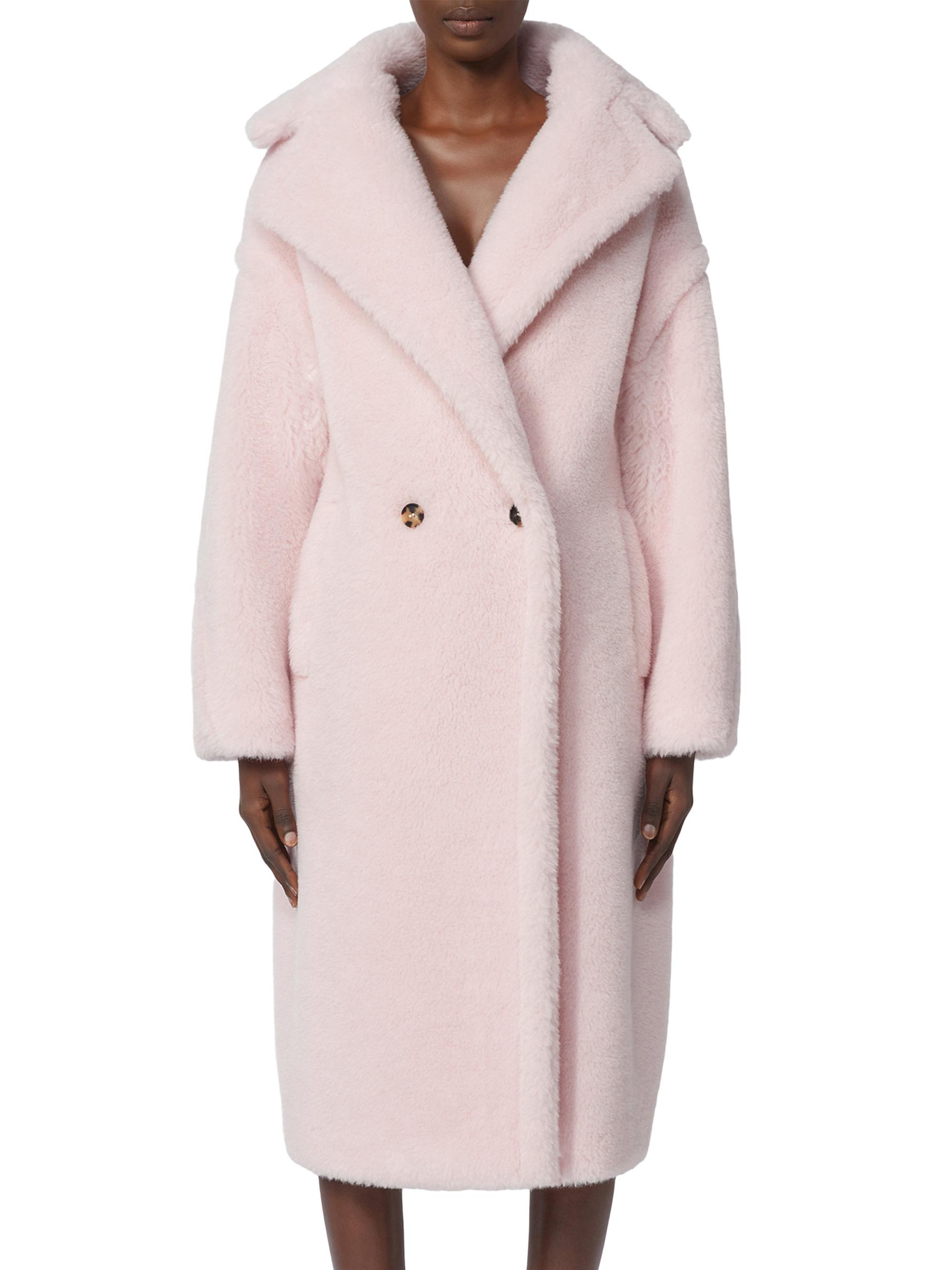 Teddy Bear Icon Coat in Alpaca and Wool