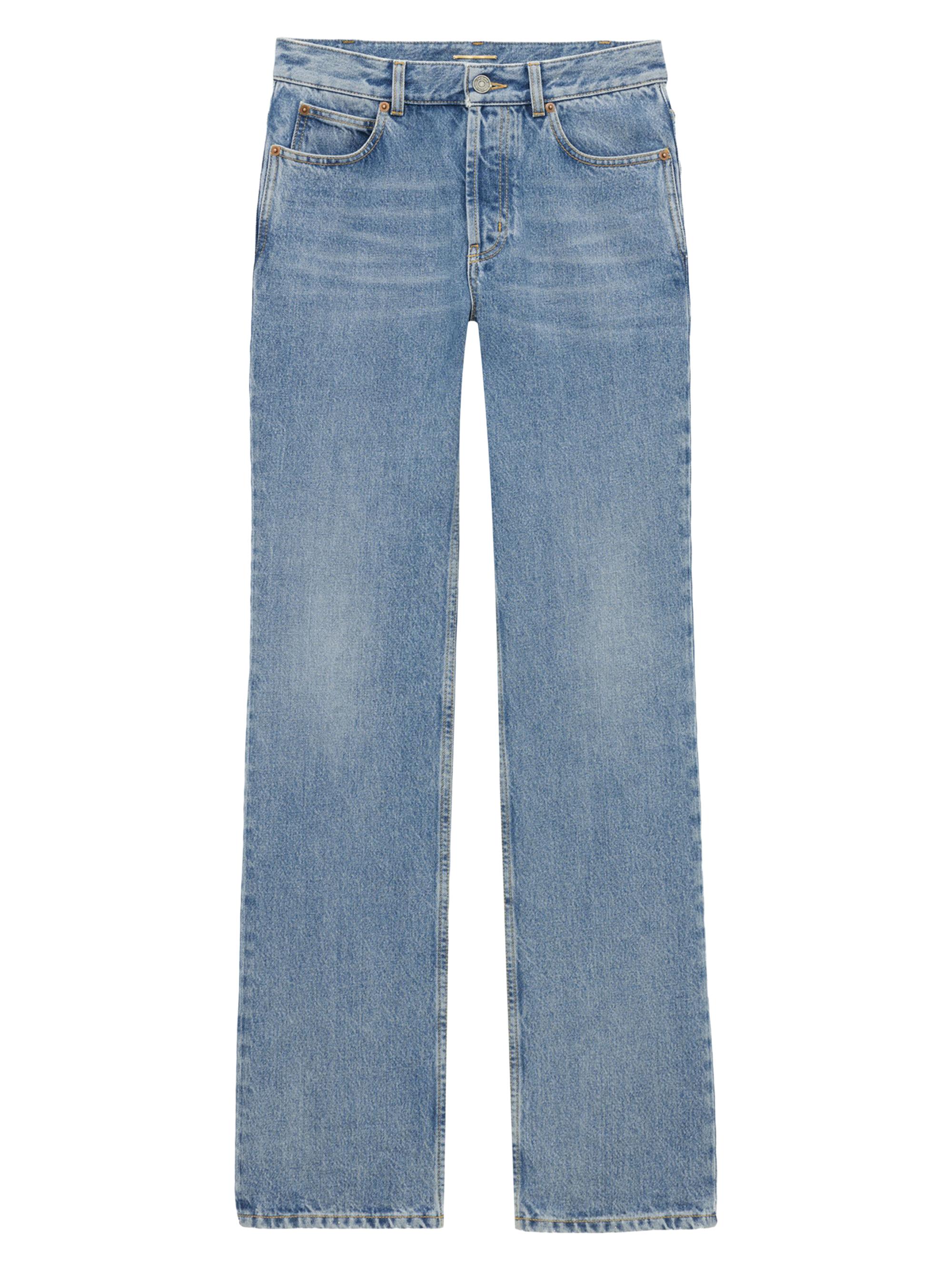 Saint Laurent 70's Authentic Medium Denim Jeans | Saks Fifth