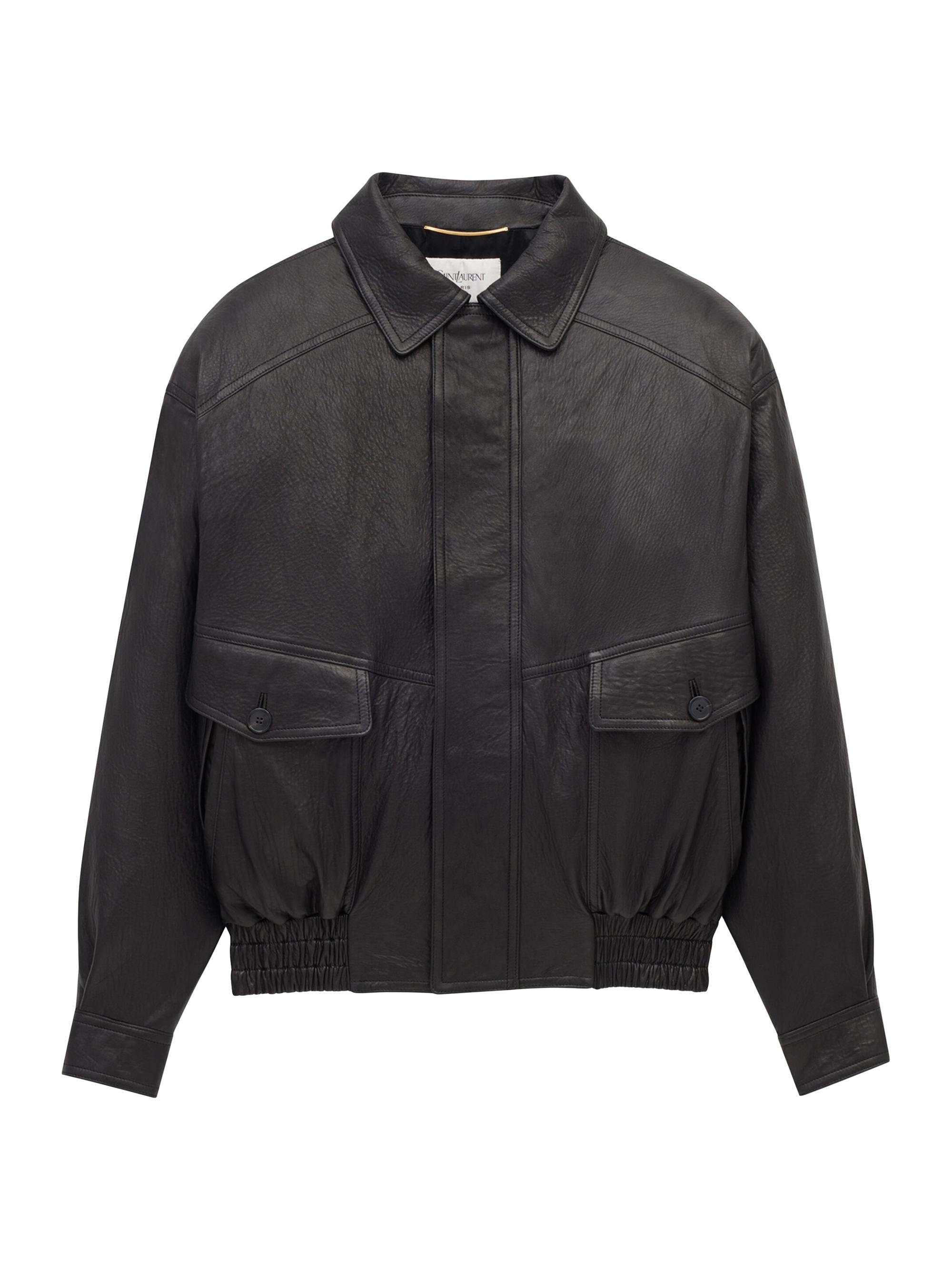 Saint Laurent Bomber Jacket in Lambskin | Saks Fifth Avenue