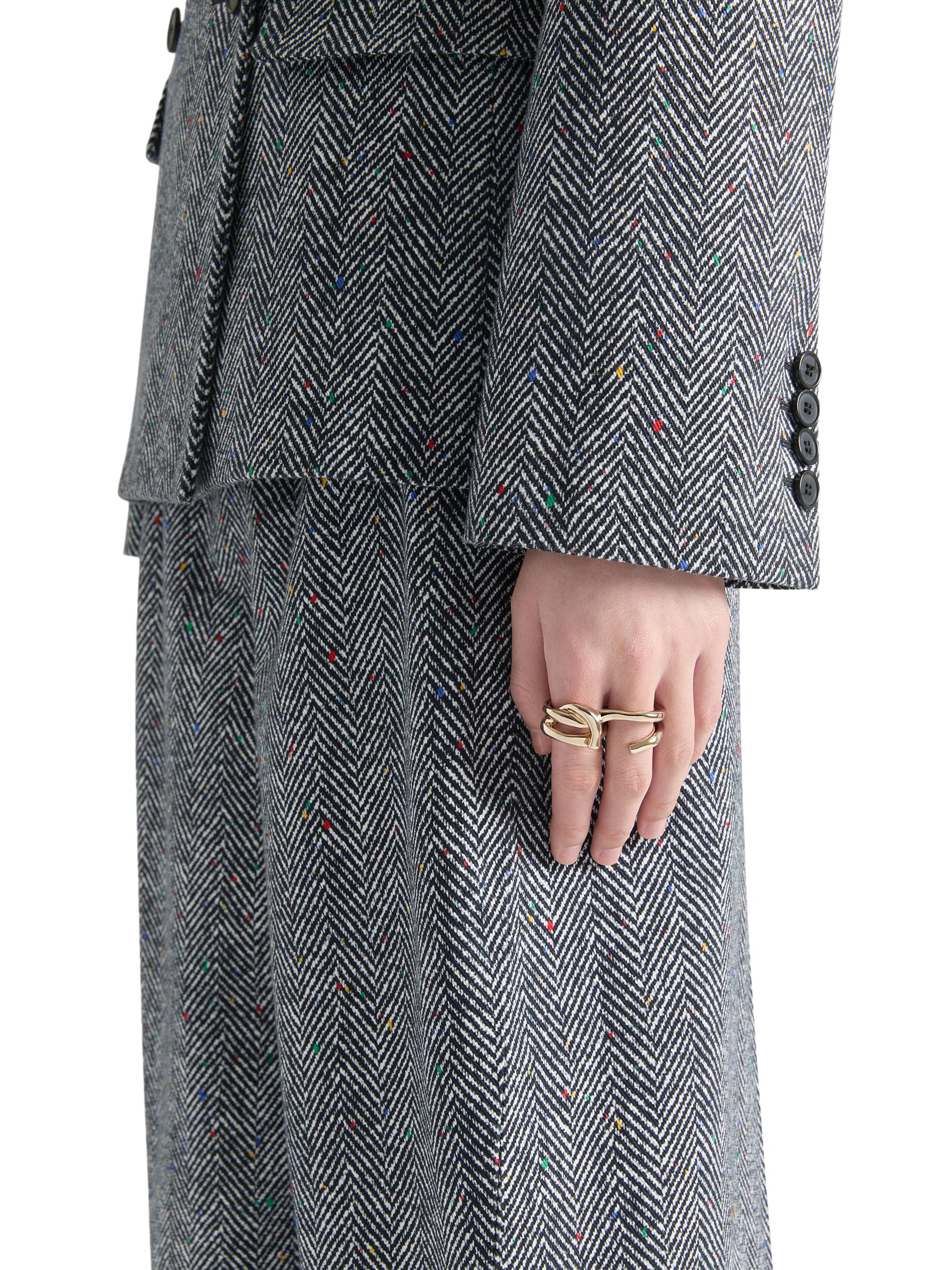 Givenchy Chain Link Double Fingers in Metal | Saks Fifth Avenue
