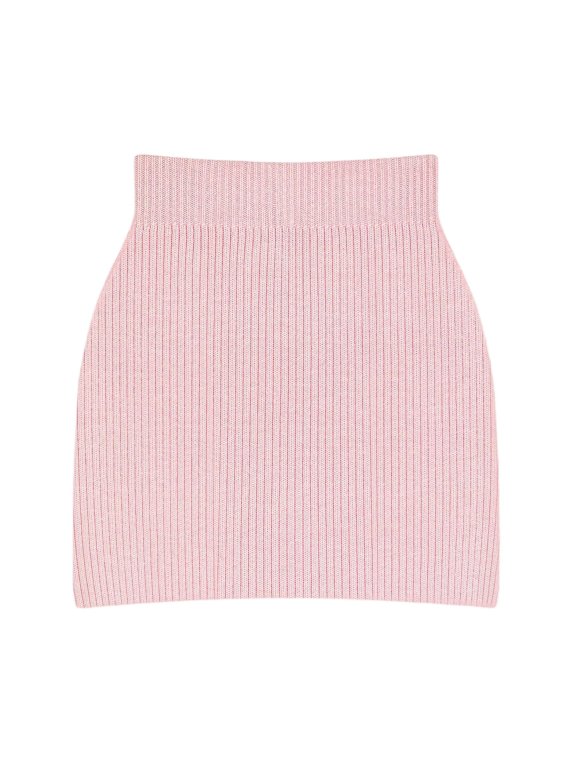 Givenchy Women's Skirt in Wool with Paris 1952 - Light Pink