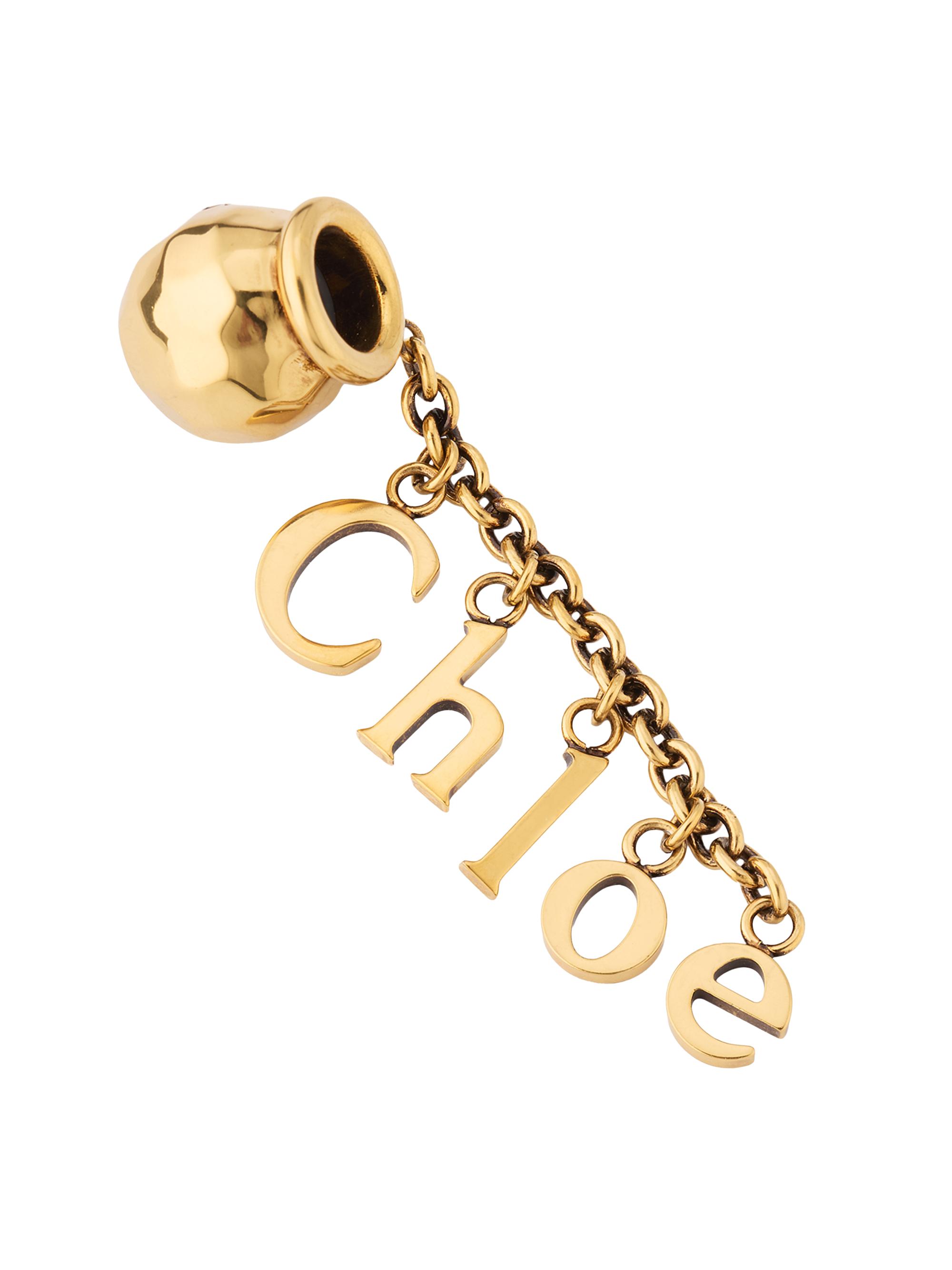 Chloé Women's Goldtone Letters Bag Charm - Gold