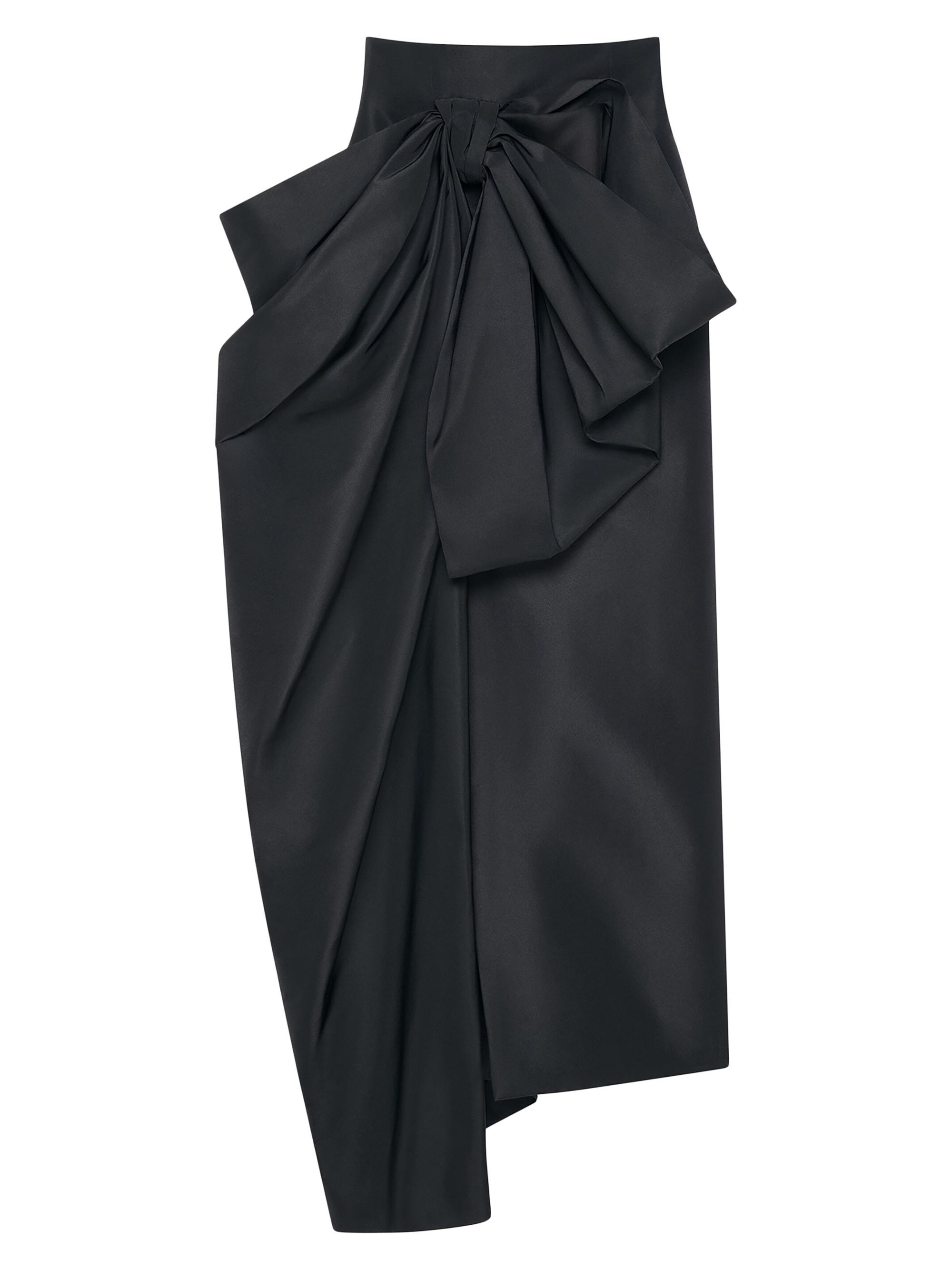 Givenchy Women's Midi Skirt with Bow - Black