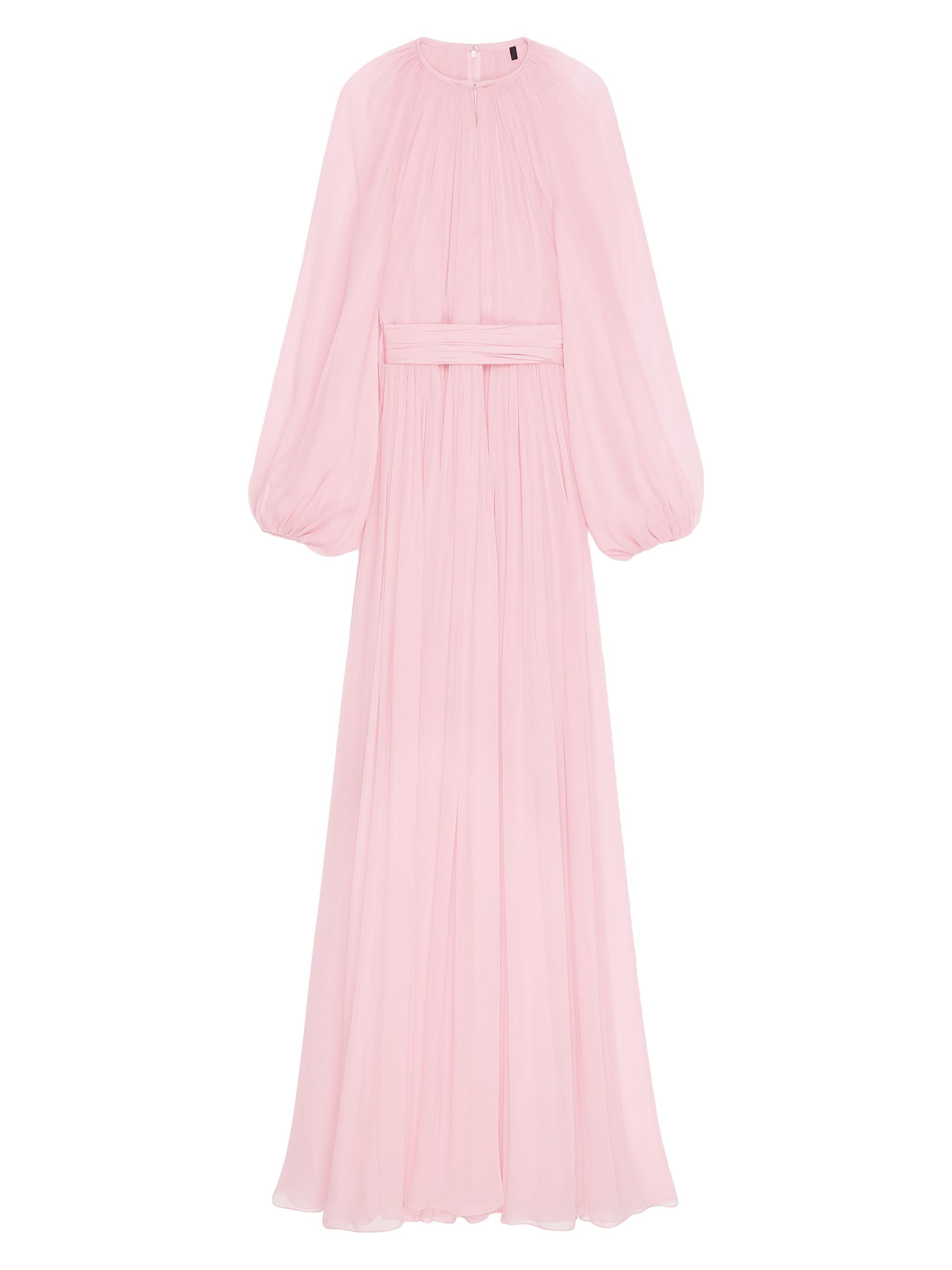Givenchy Women's Evening Dress in Silk Chiffon - Sorbet Pink