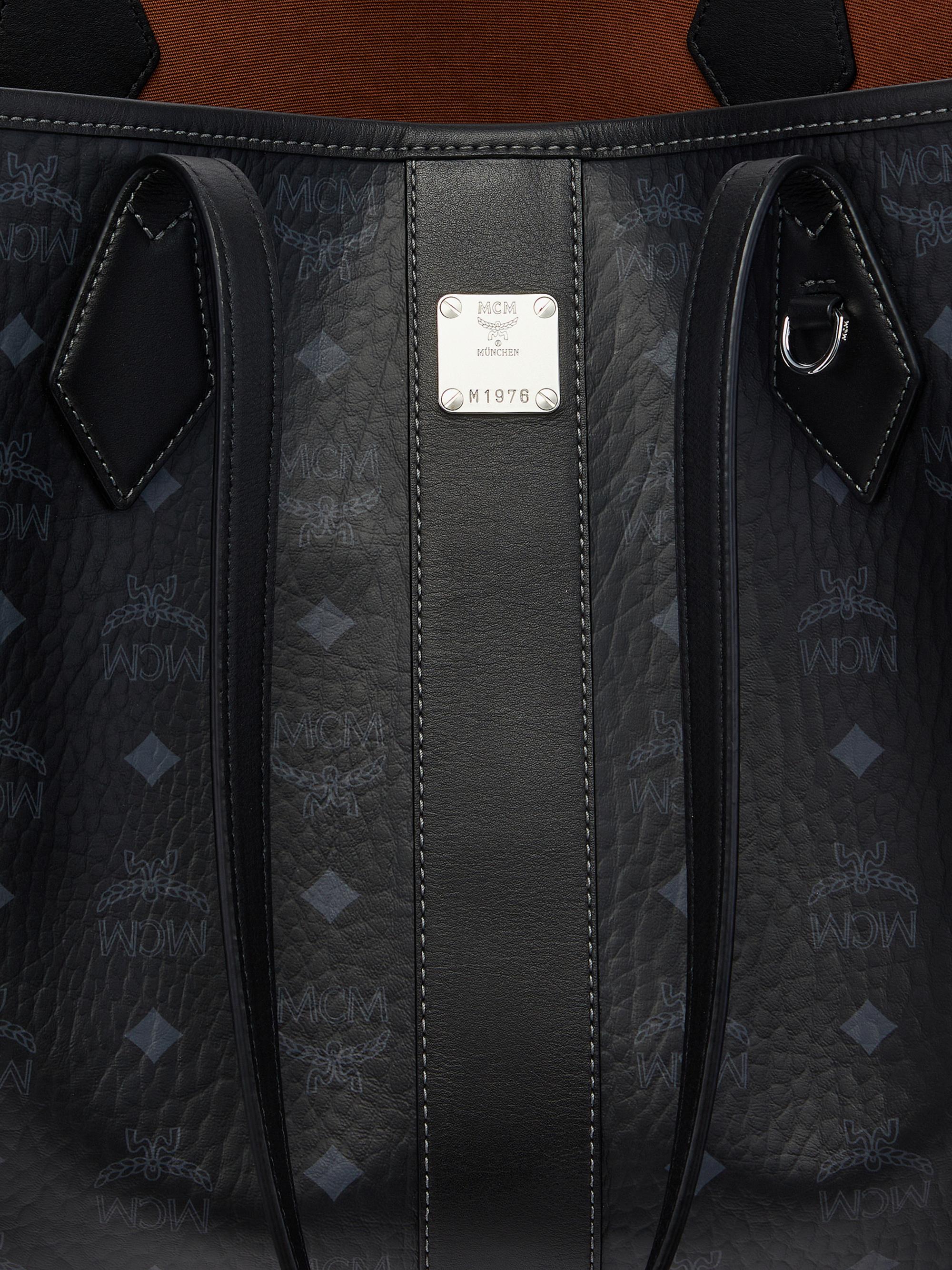MCM Women's  Liz Visetos Shopper Bag - Black | Thumbnail 5