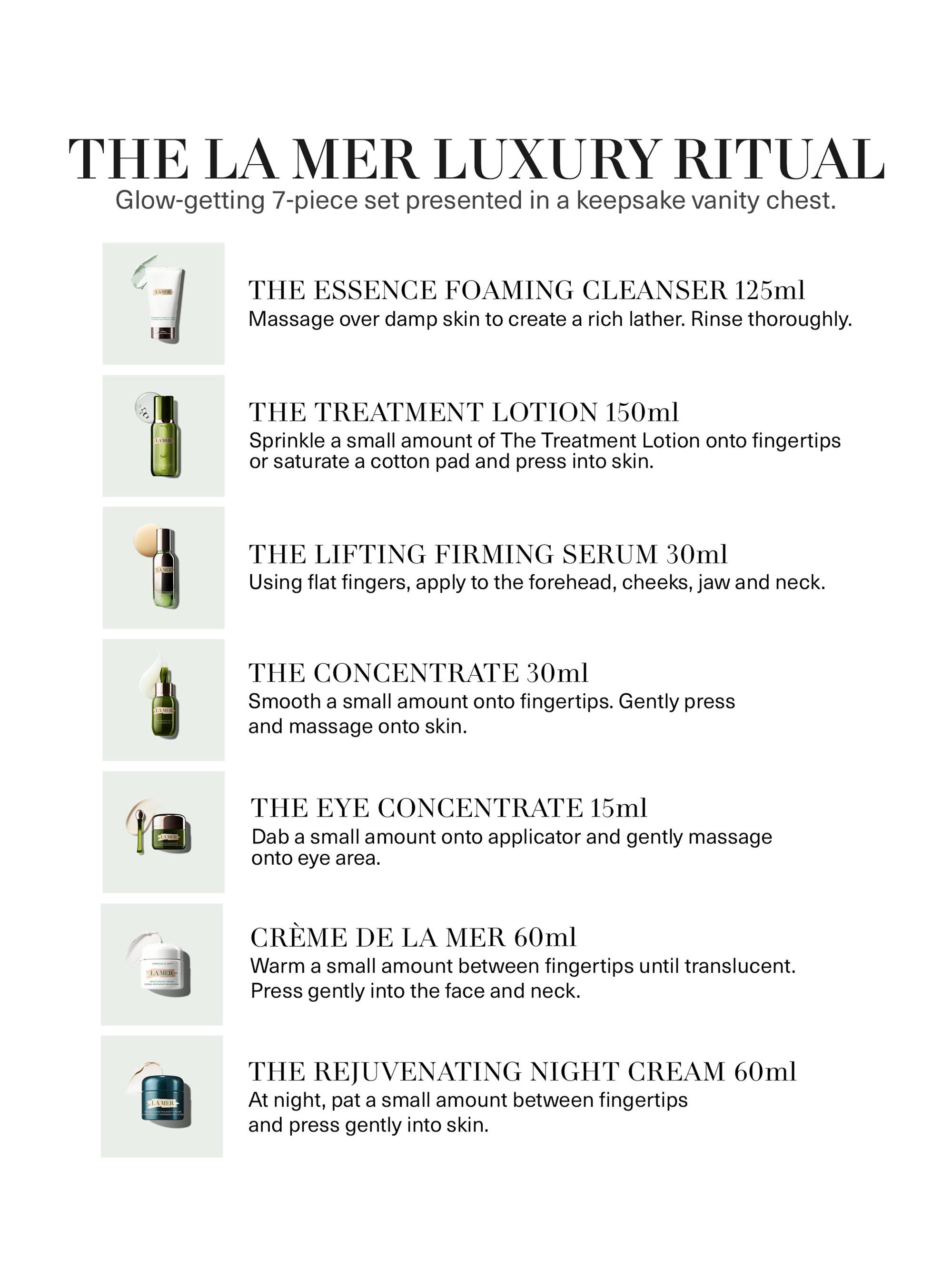 【新品未使用】LA MER 7点セット La Mer The La Mer 7-Piece Luxury Ritual | Saks Fifth Avenue