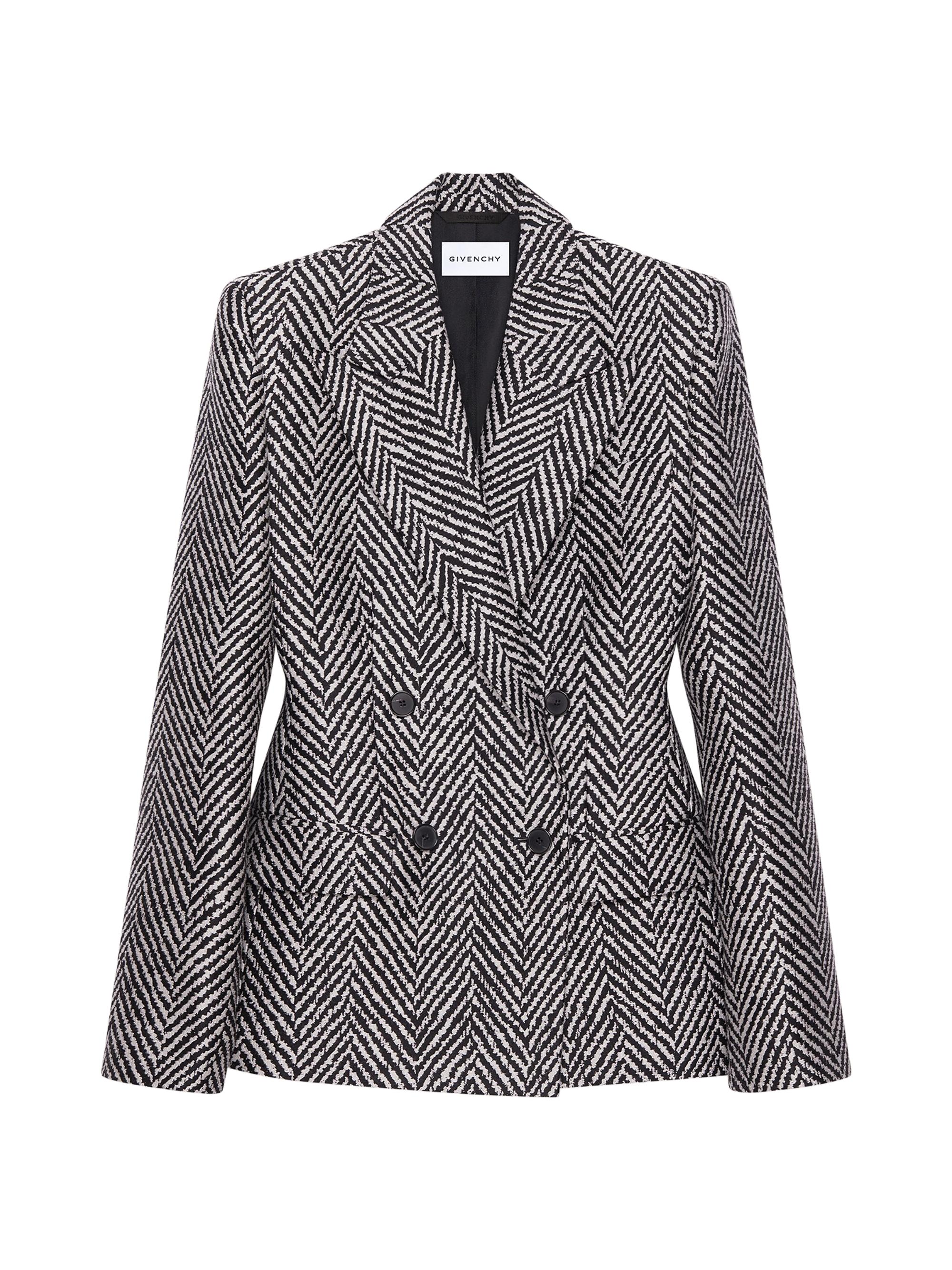 Givenchy Women's Jacket in Wool - Black White