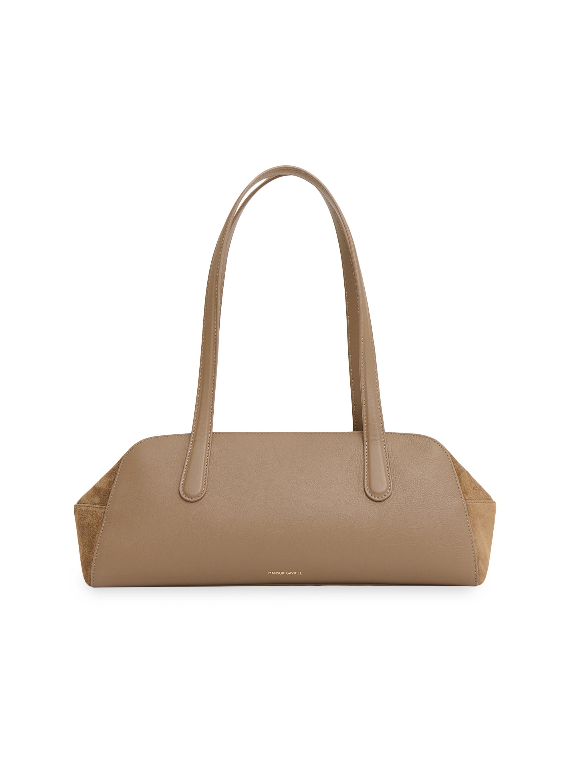 エル  MANSUR GAVRIEL ベージュ　トゥモローランド MANSUR GAVRIEL Mini Mini Leather Bucket Bag MSRP$495 in Biscotto
