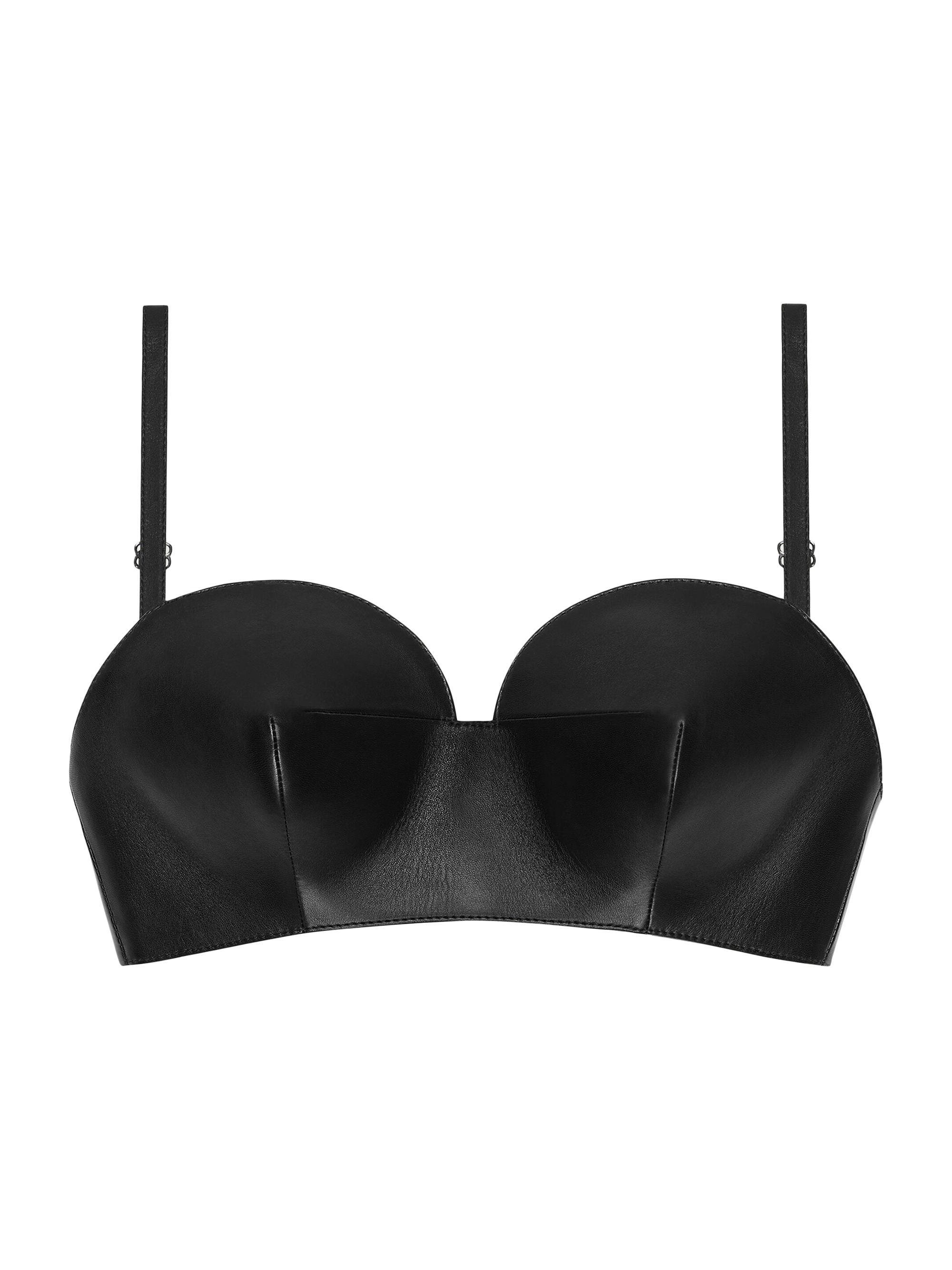 Givenchy Women's Bra Top in Leather - Black