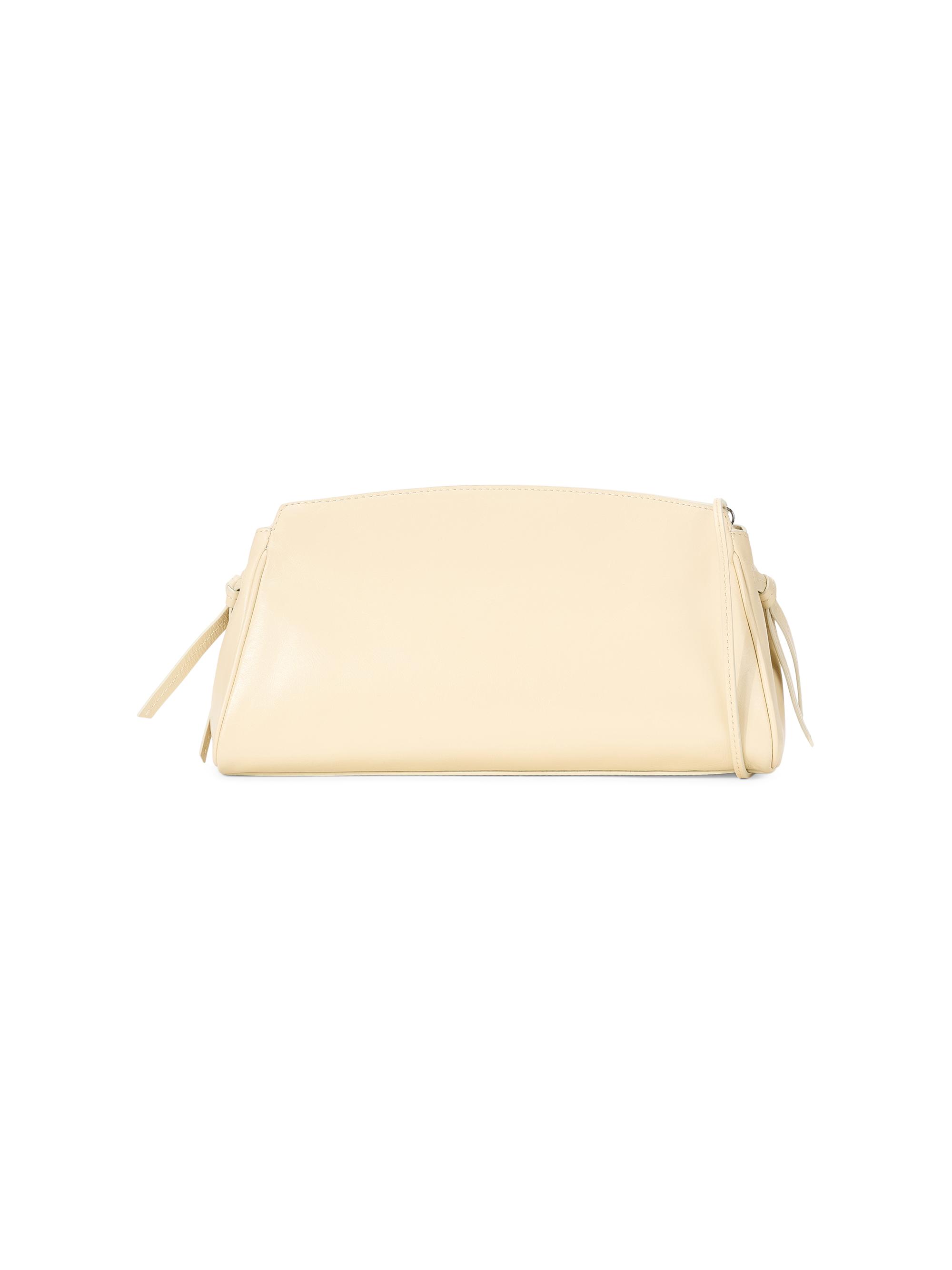 Staud Women's Maude Leather Clutch - Cream