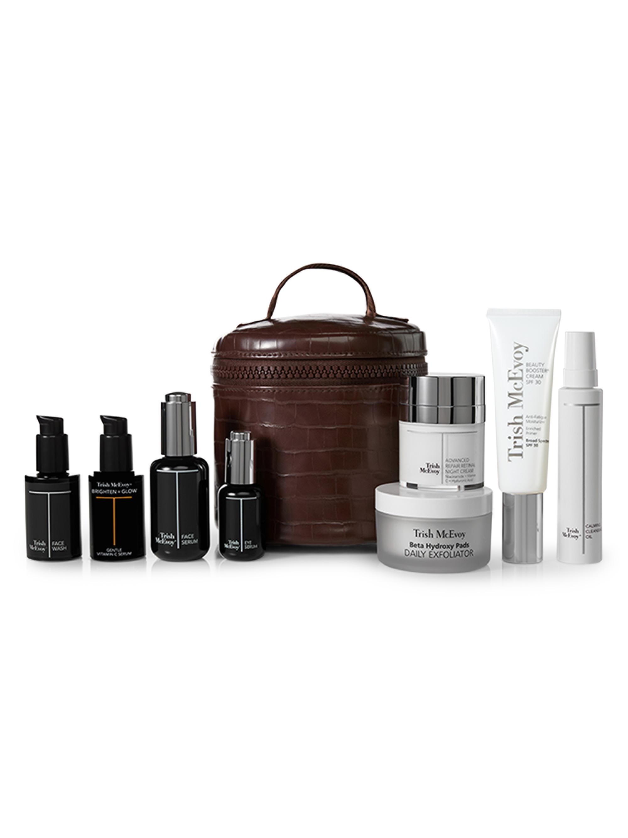 Trish McEvoy The Power of Skincare Protect & Repair 8-Piece Travel Collection