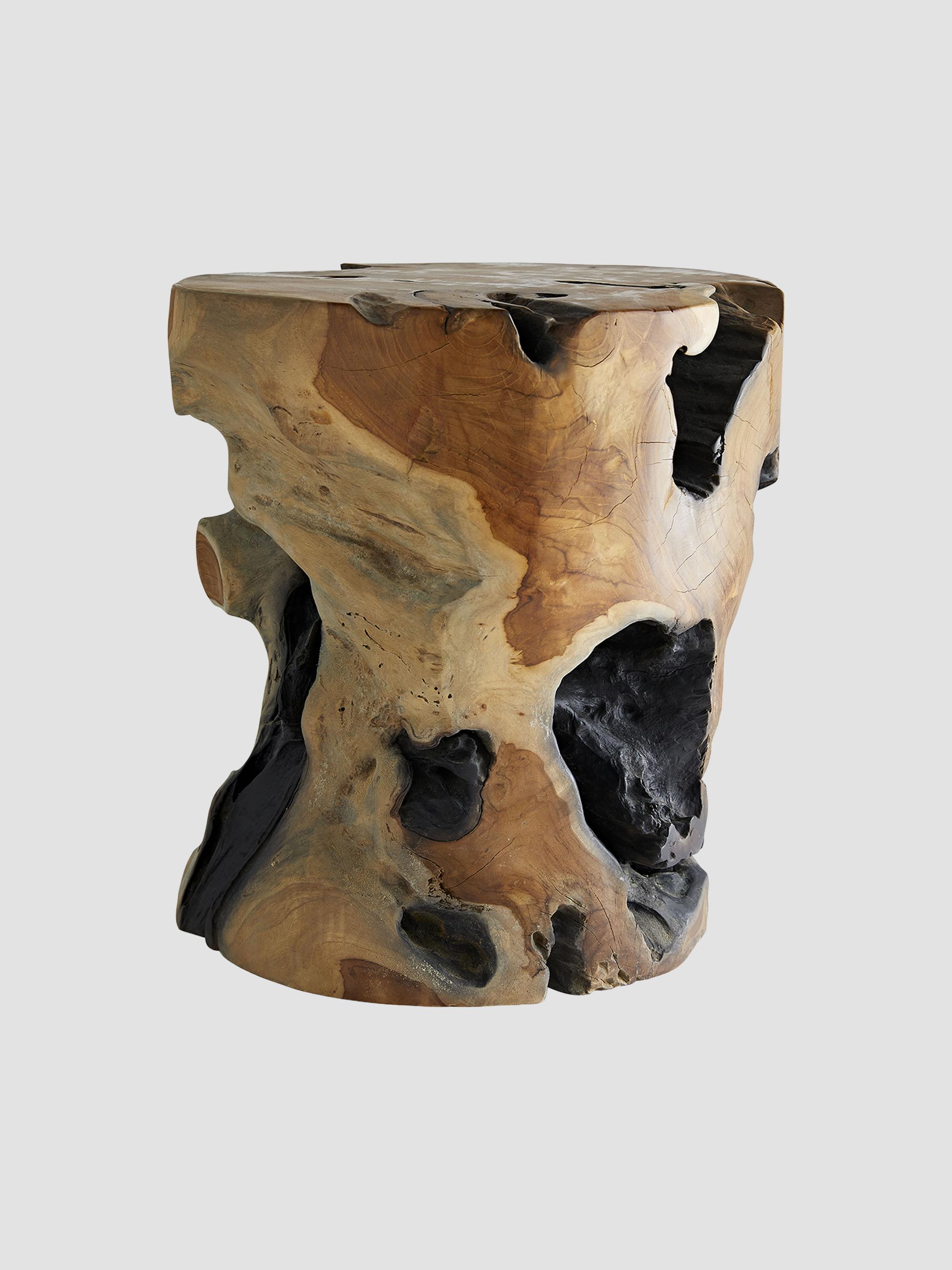 Arteriors Fricke Wood Accent Table - Brown