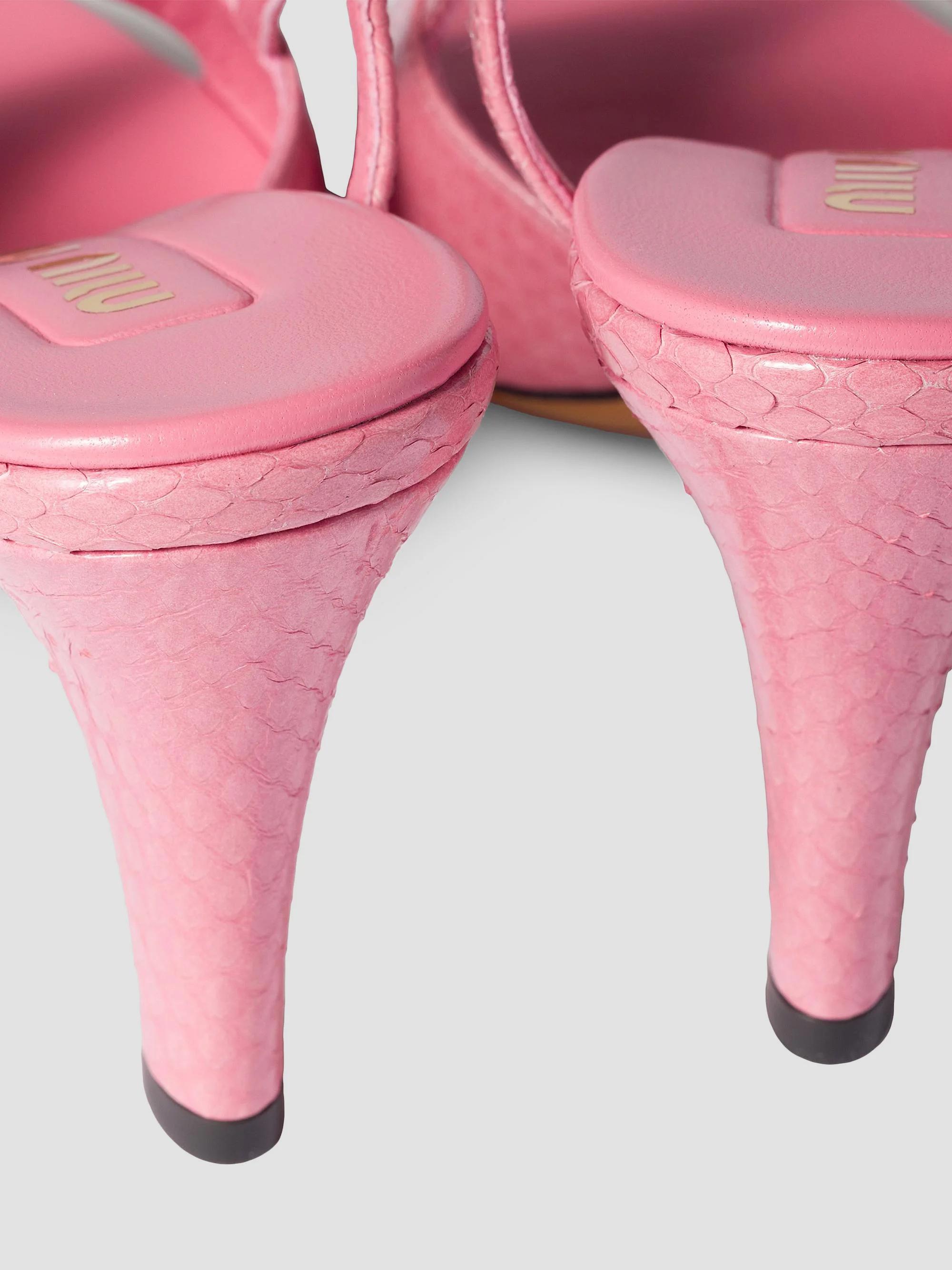 Miu Miu Ayers Slingback Sandals | Saks Fifth Avenue