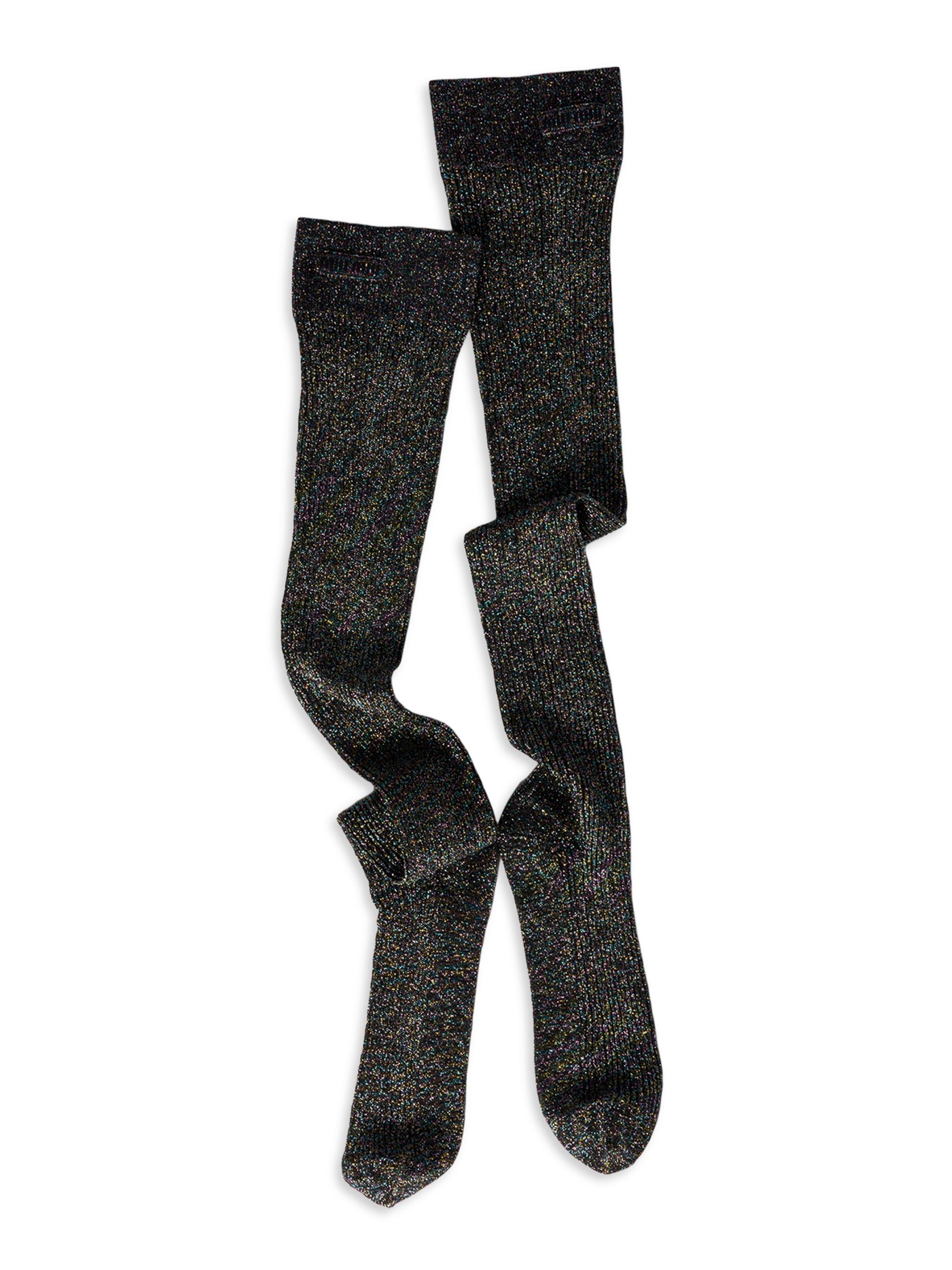 【MIU MIU】白タグ ストレッチブラックパンツ 38size ak206 Miu Miu Lamé Viscose Socks | Saks Fifth Avenue