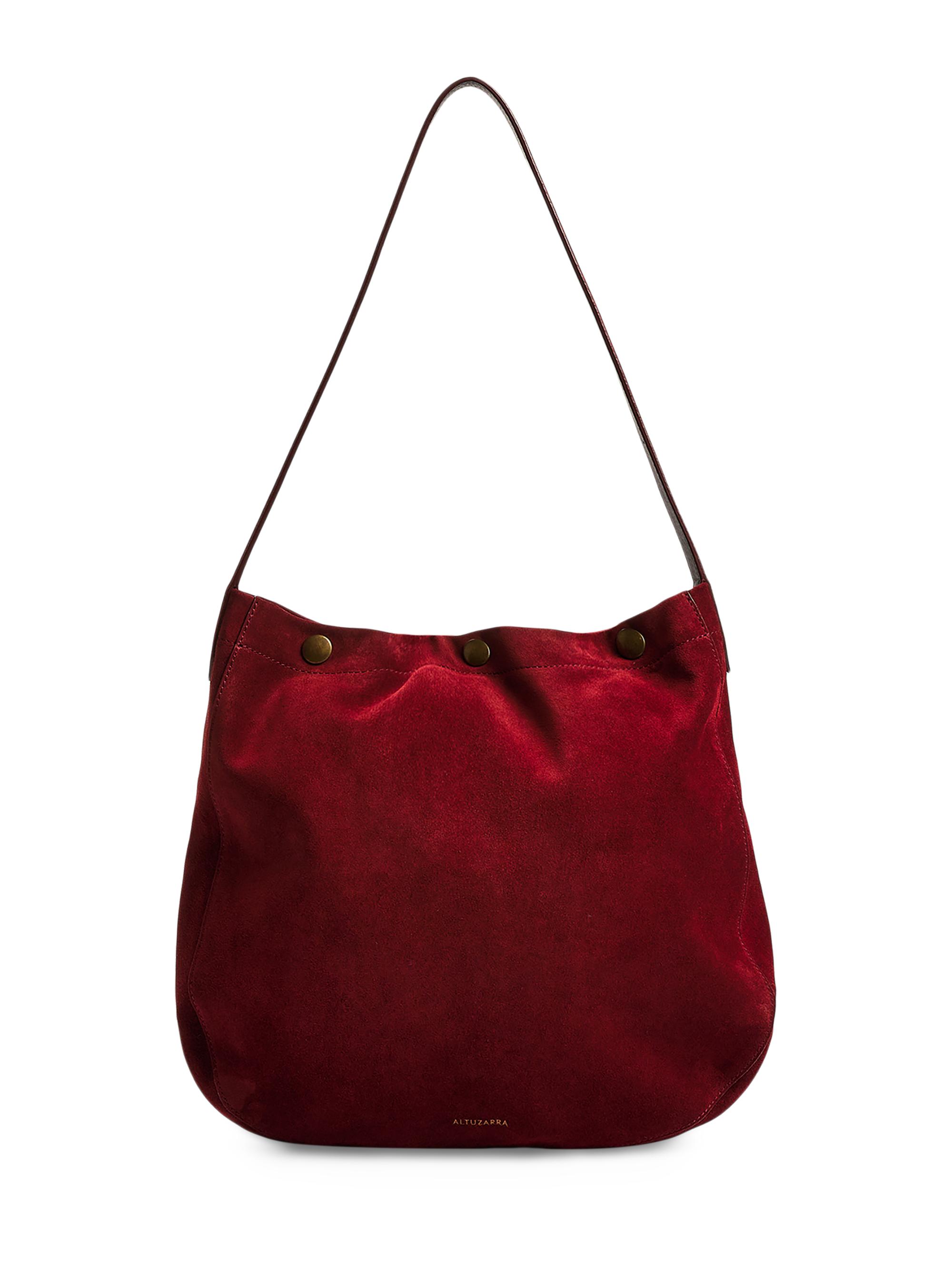 Altuzarra Women's  Suede Hobo Bag - Paprika