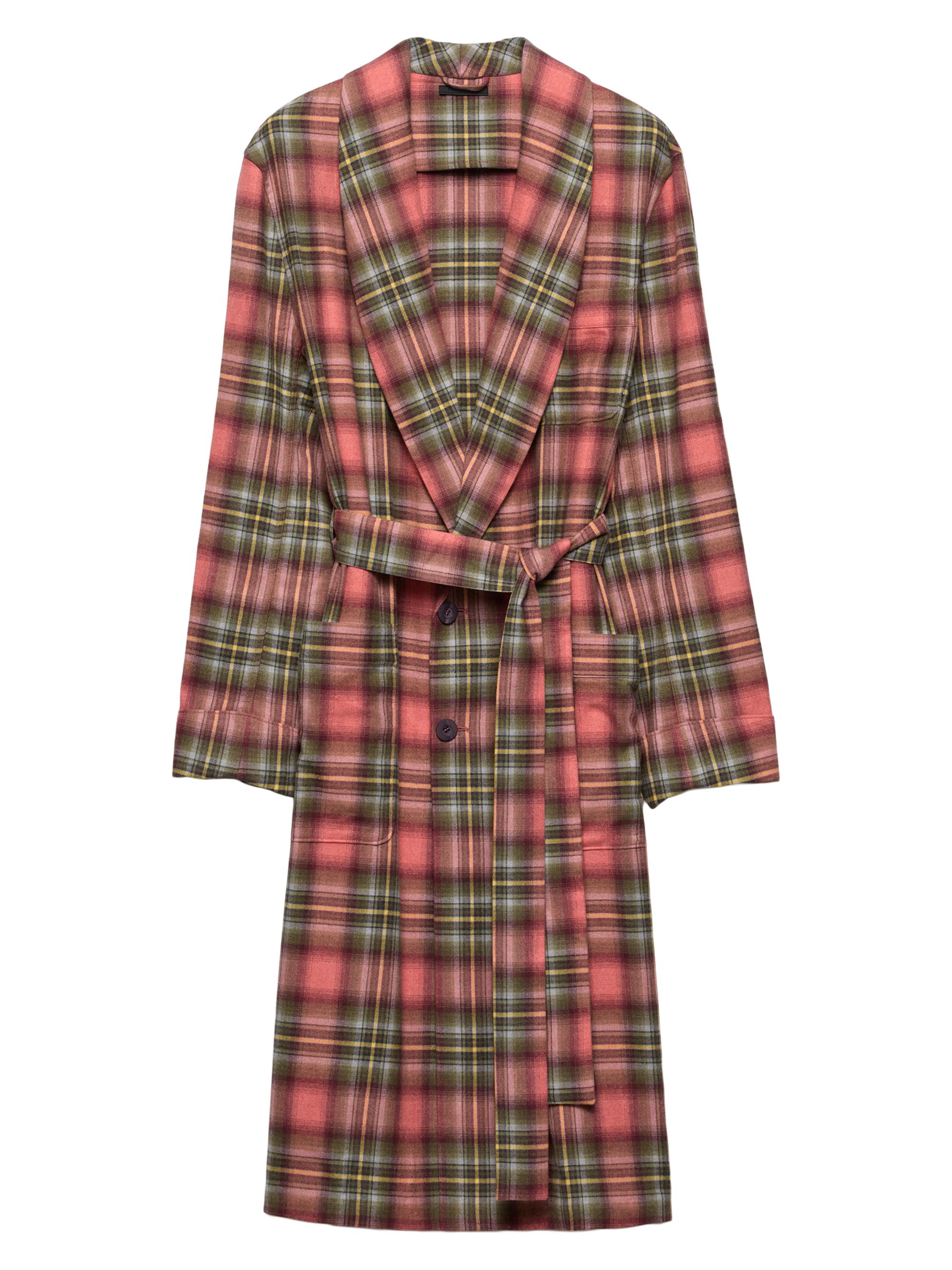 Prada Men's Cotton Robe - Pink