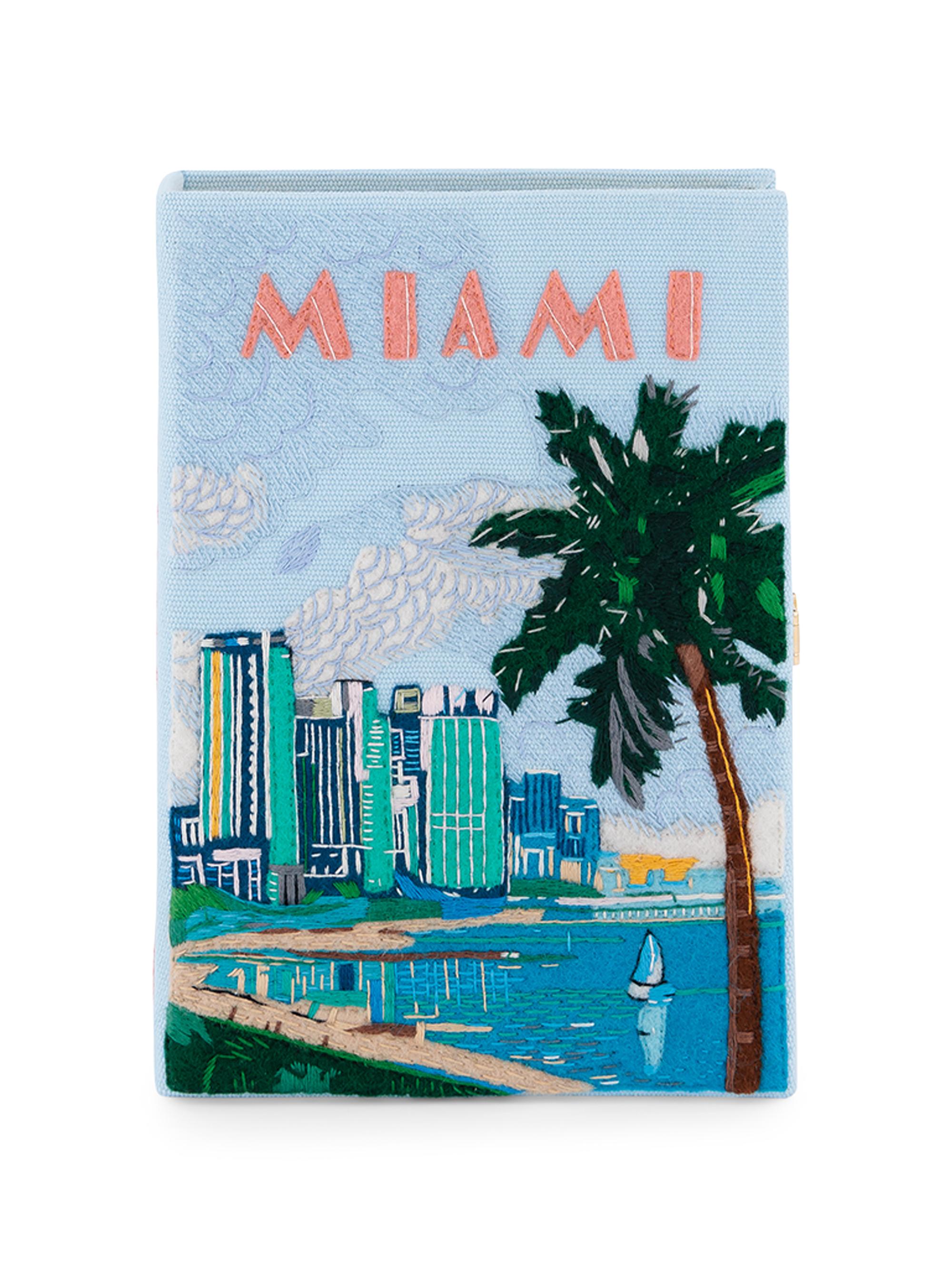 Olympia Le Tan Women's Miami Bay Sea Tex Book Clutch - Sea Tex