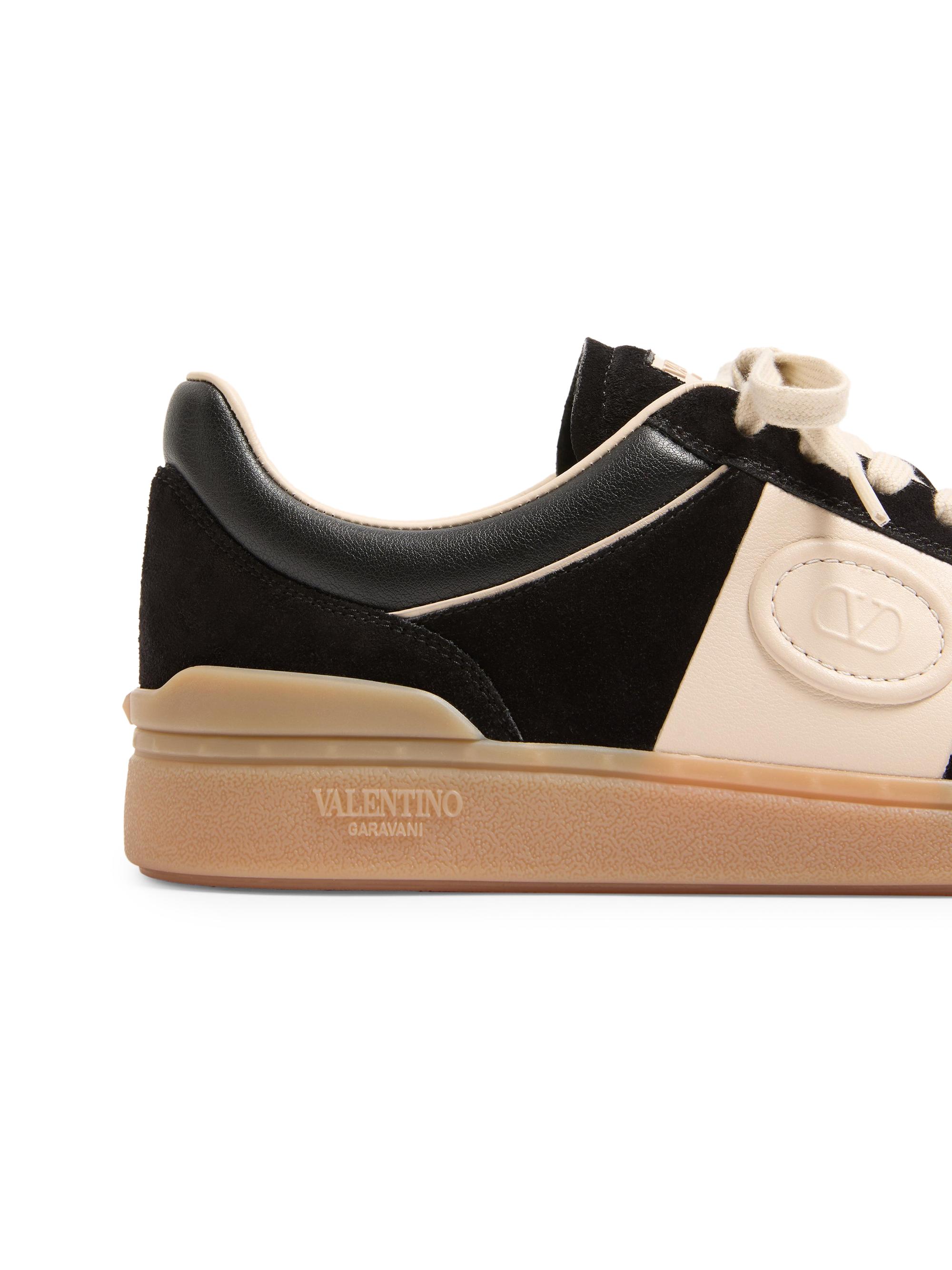 Valentino Garavani Upvillage Low Top Sneakers in Split Leather
